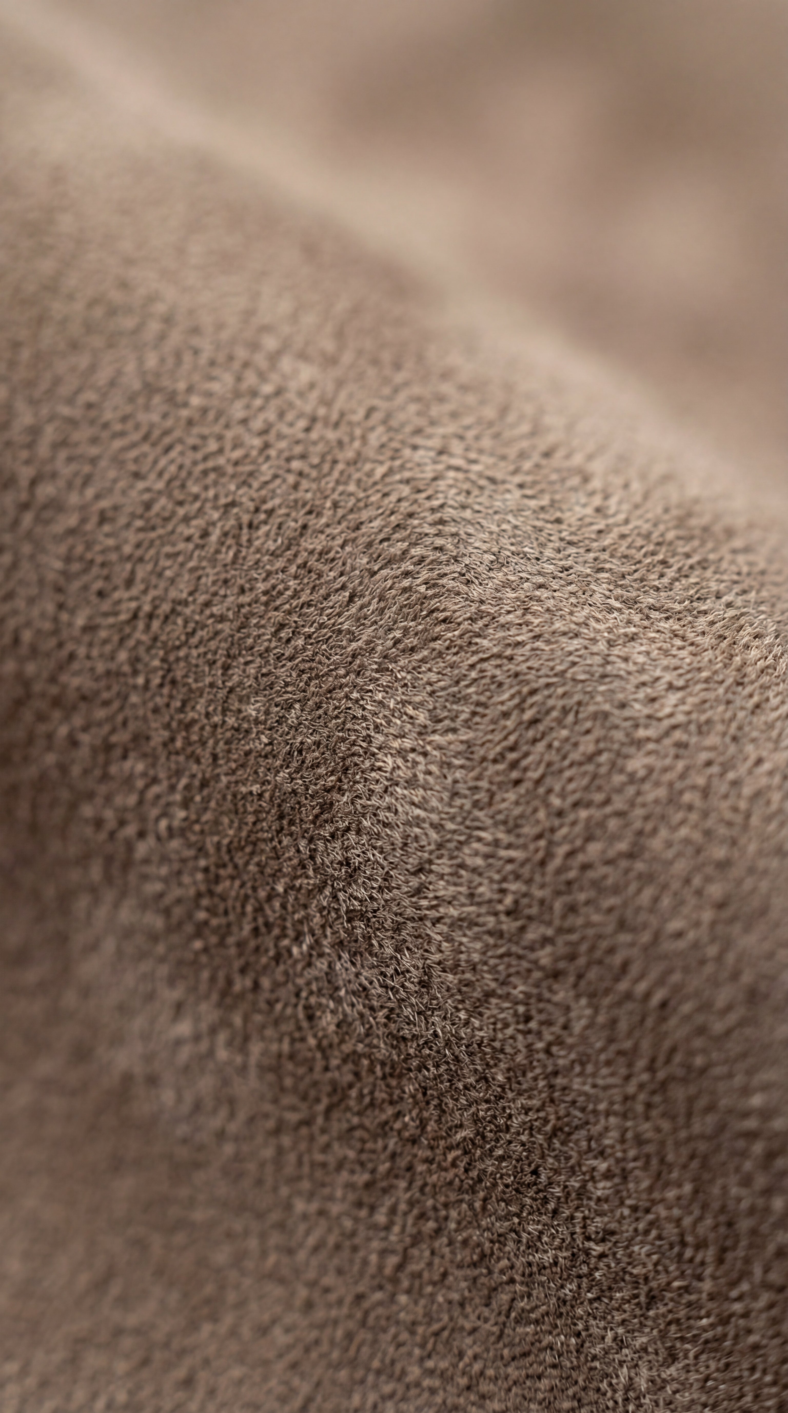 Calf suede material close-up