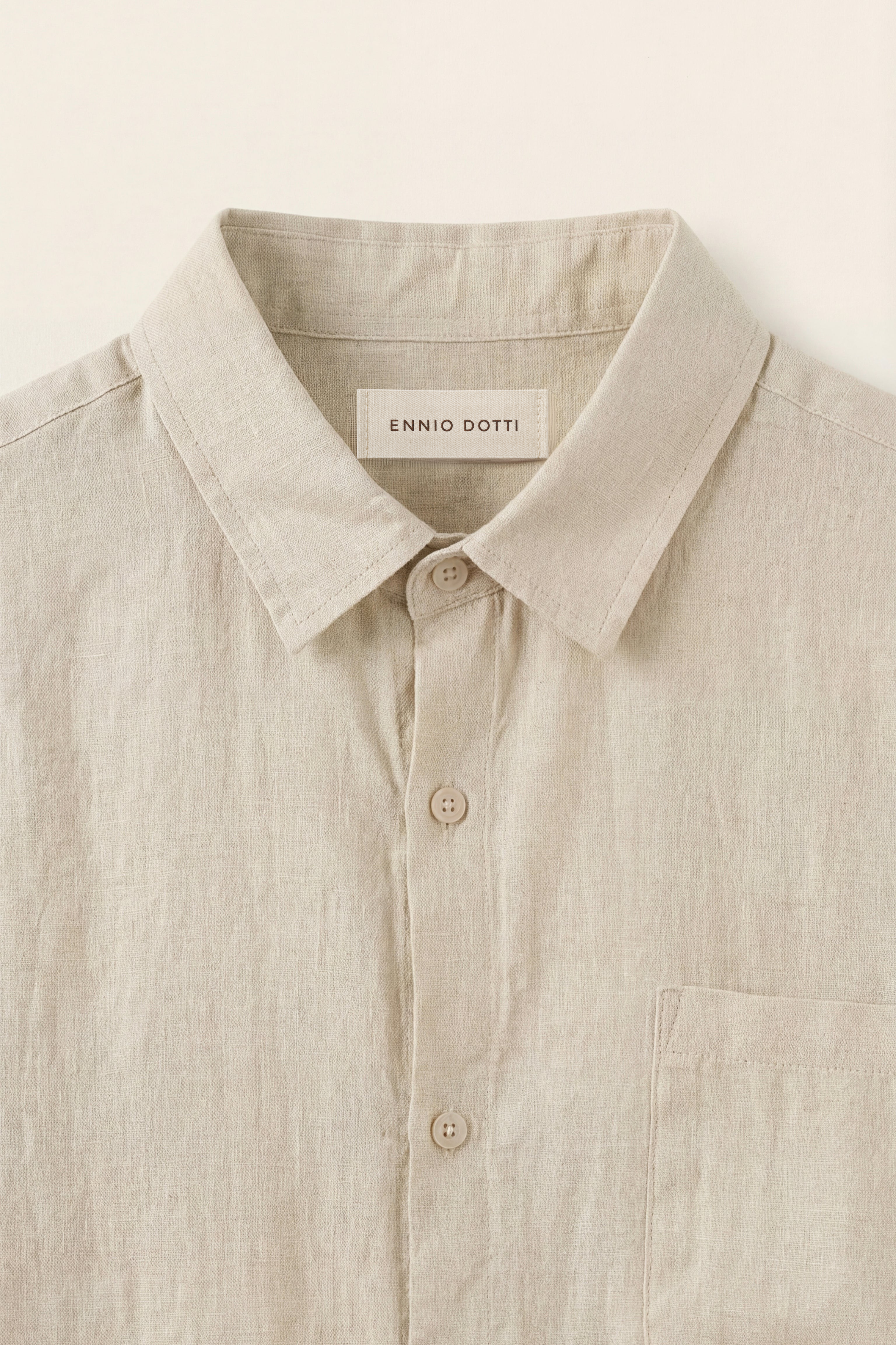 Torino Linen Shirt Beige