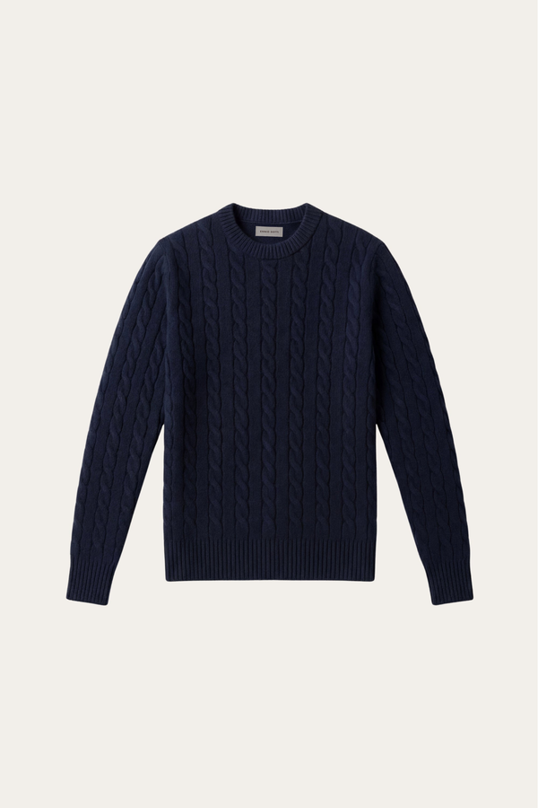 Soreno Cashmere Knit Navy