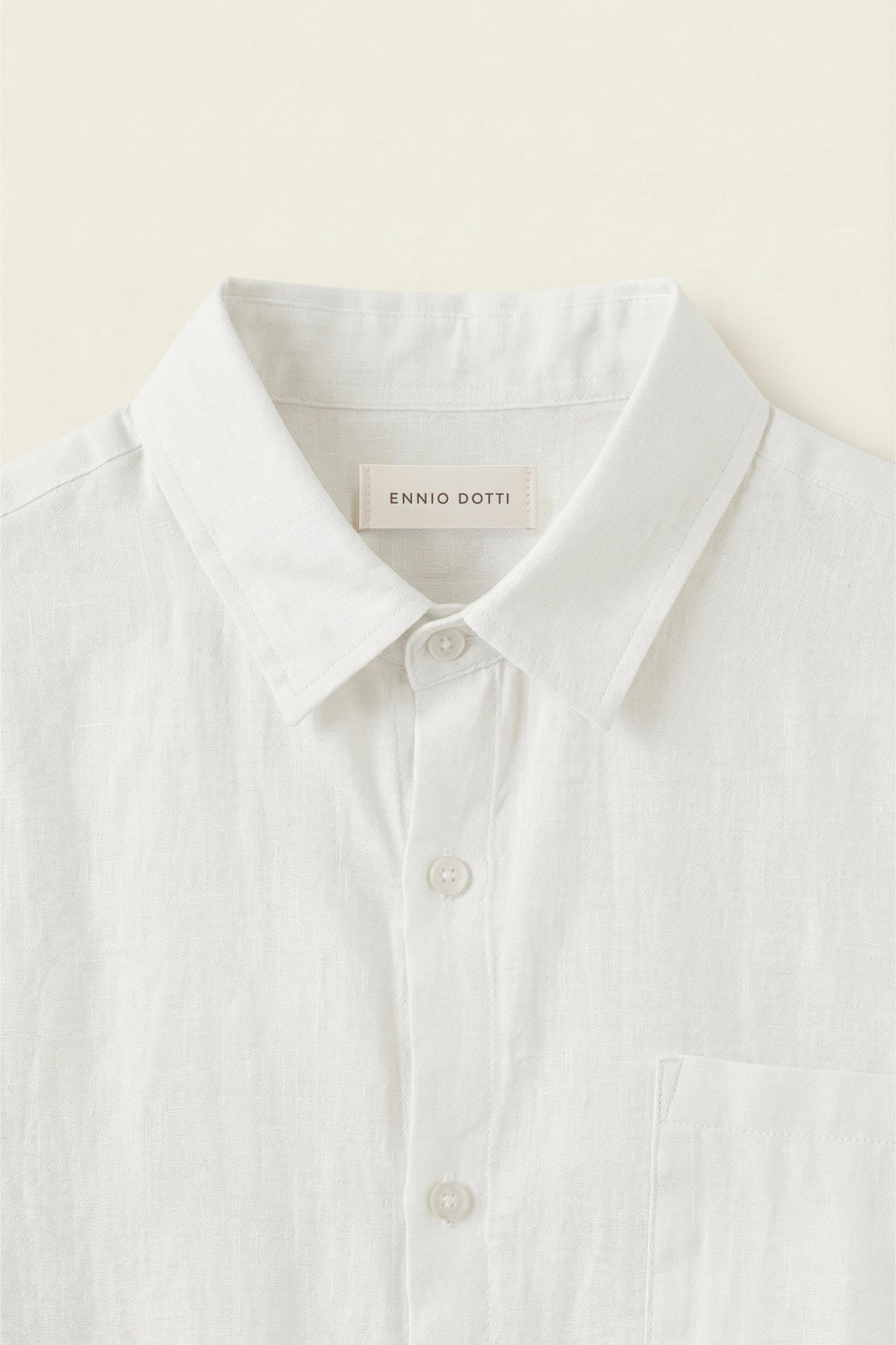 Torino Linen Shirt White