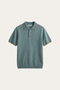 Morino Merino Knit Polo Green