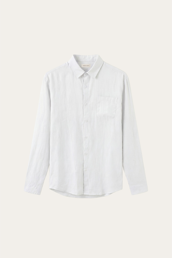 Torino Linen Shirt White
