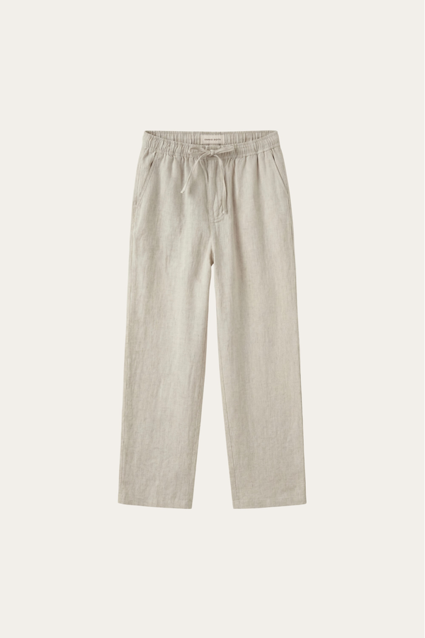 The Vasto Set — Catania Linen Pantalon Beige (flat)