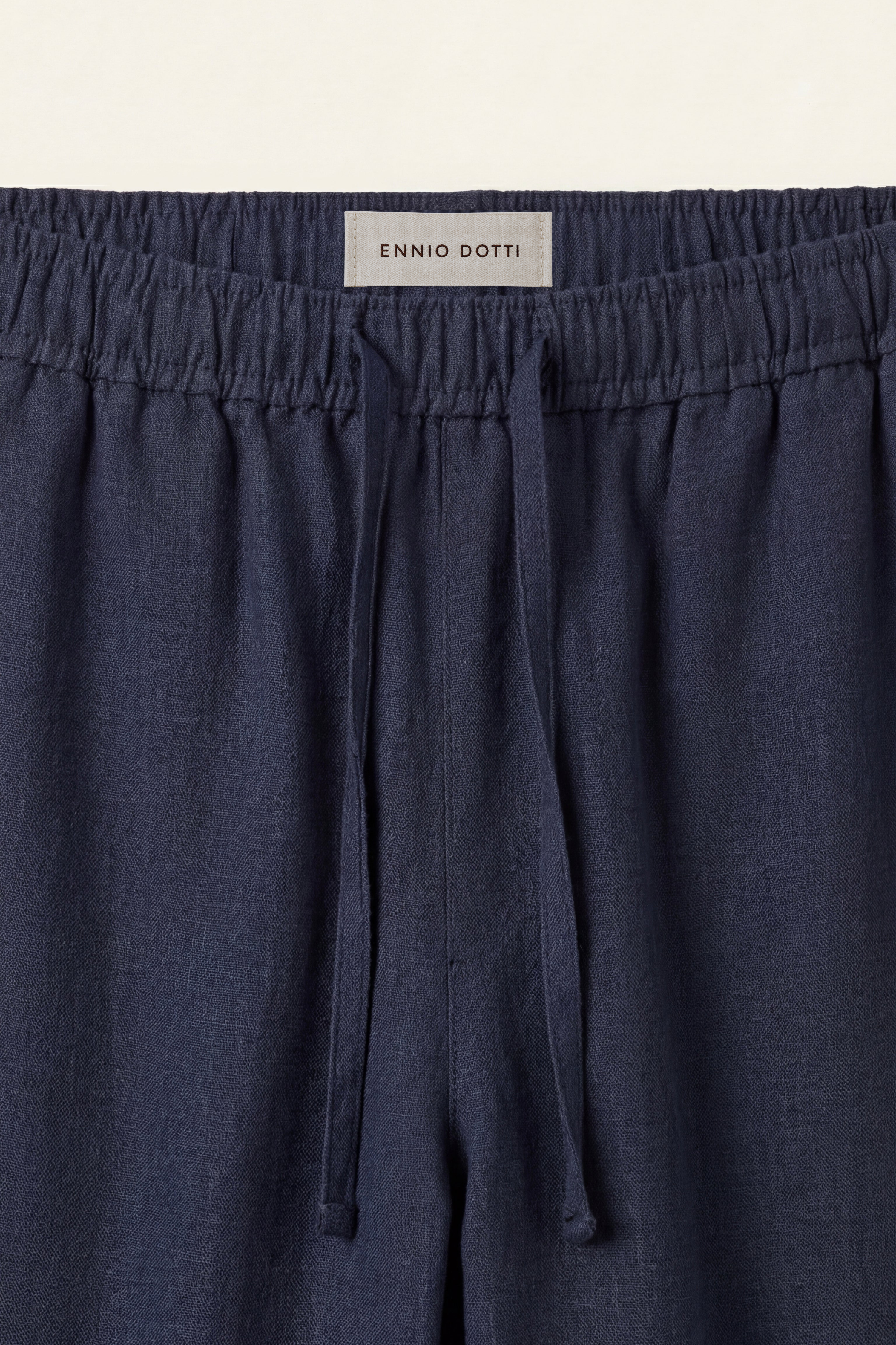 Catania Linen Pantalon Blue
