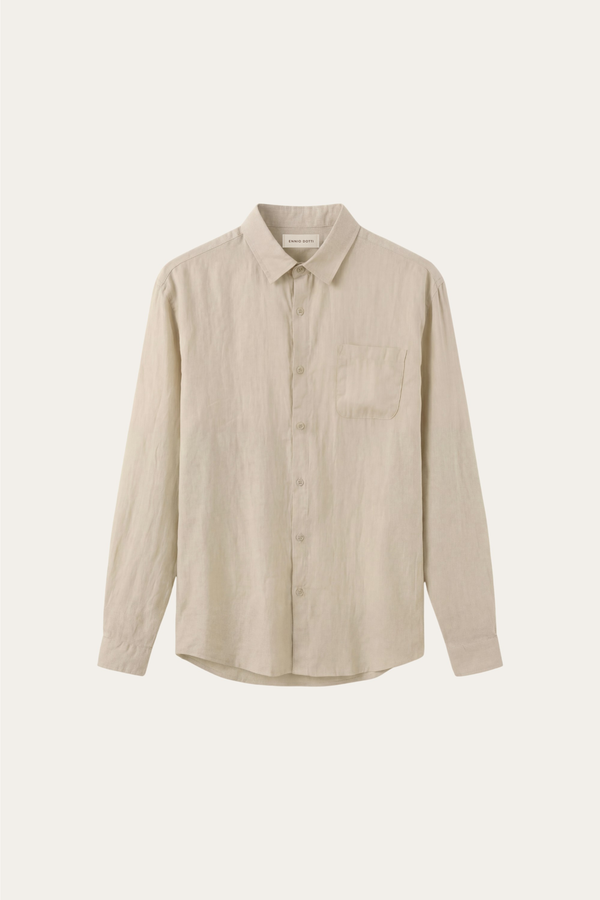 Torino Linen Shirt Beige