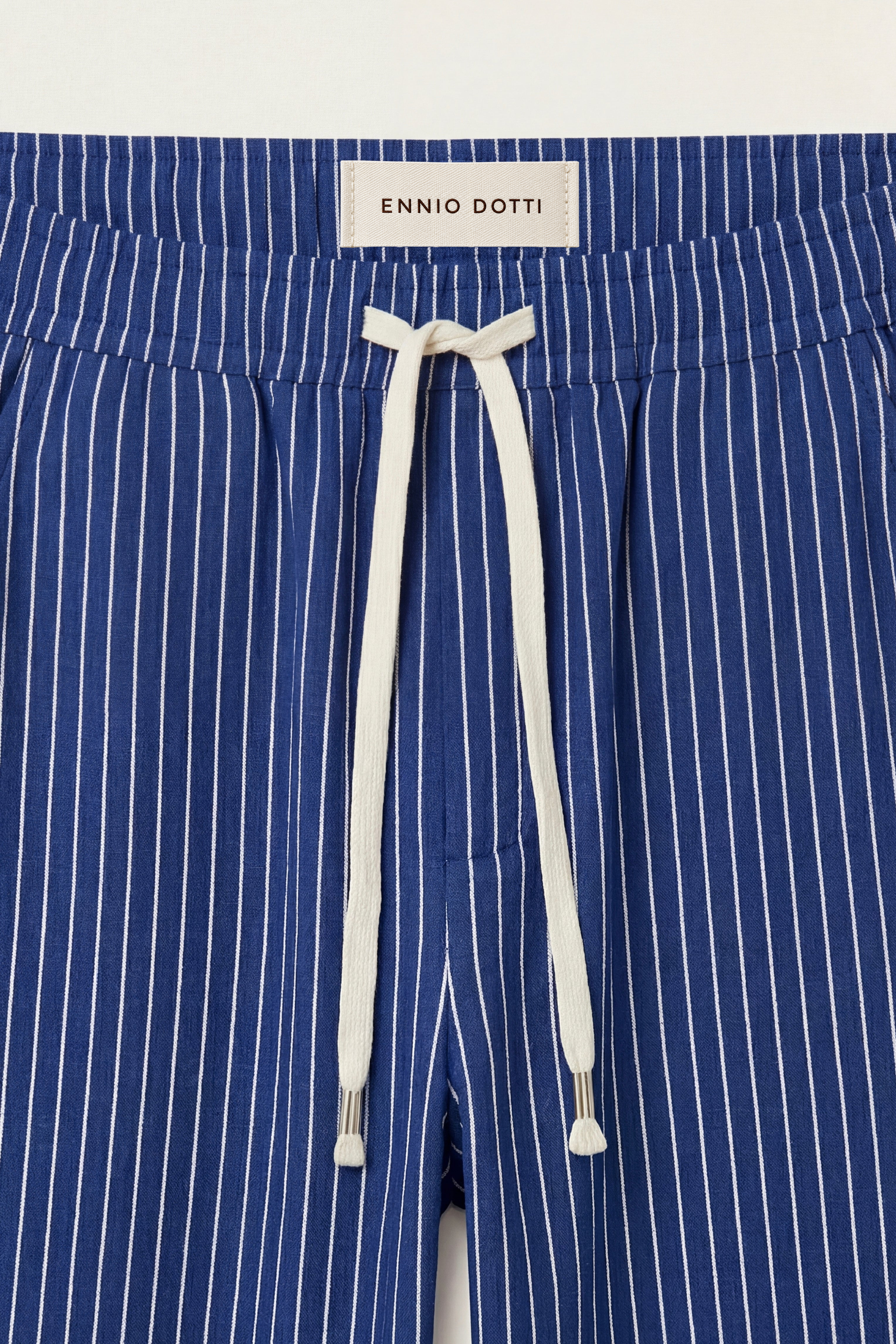 Siena Linen Trousers Blue Stripe