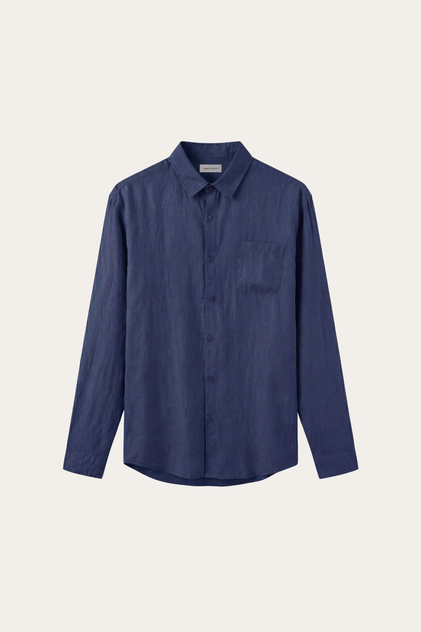 Torino Linen Shirt Blue