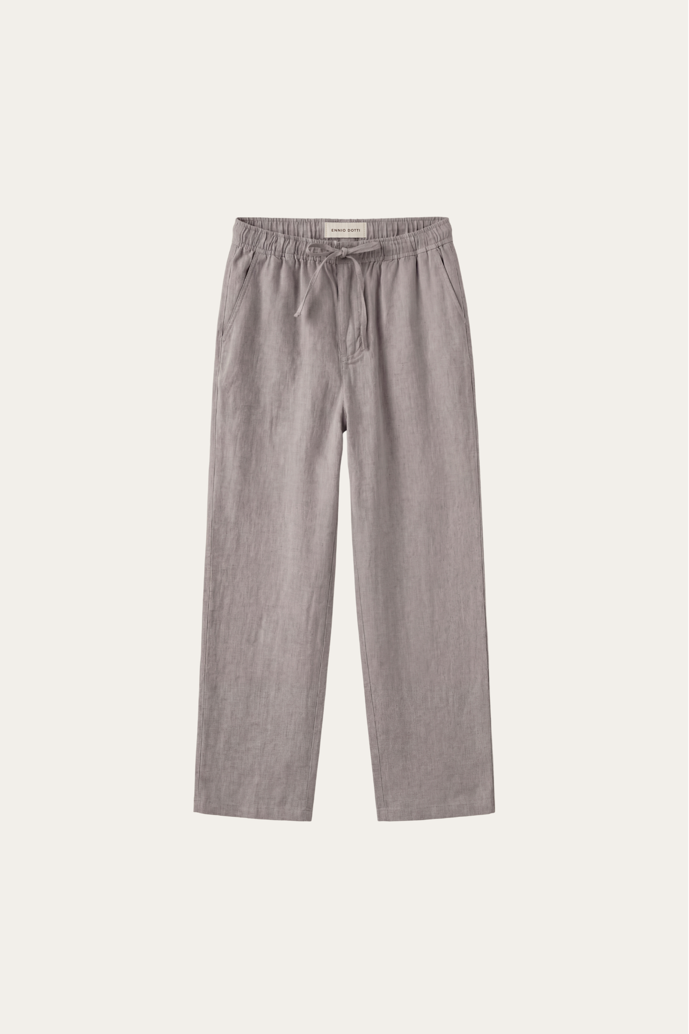 Catania Linen Pantalon Grey