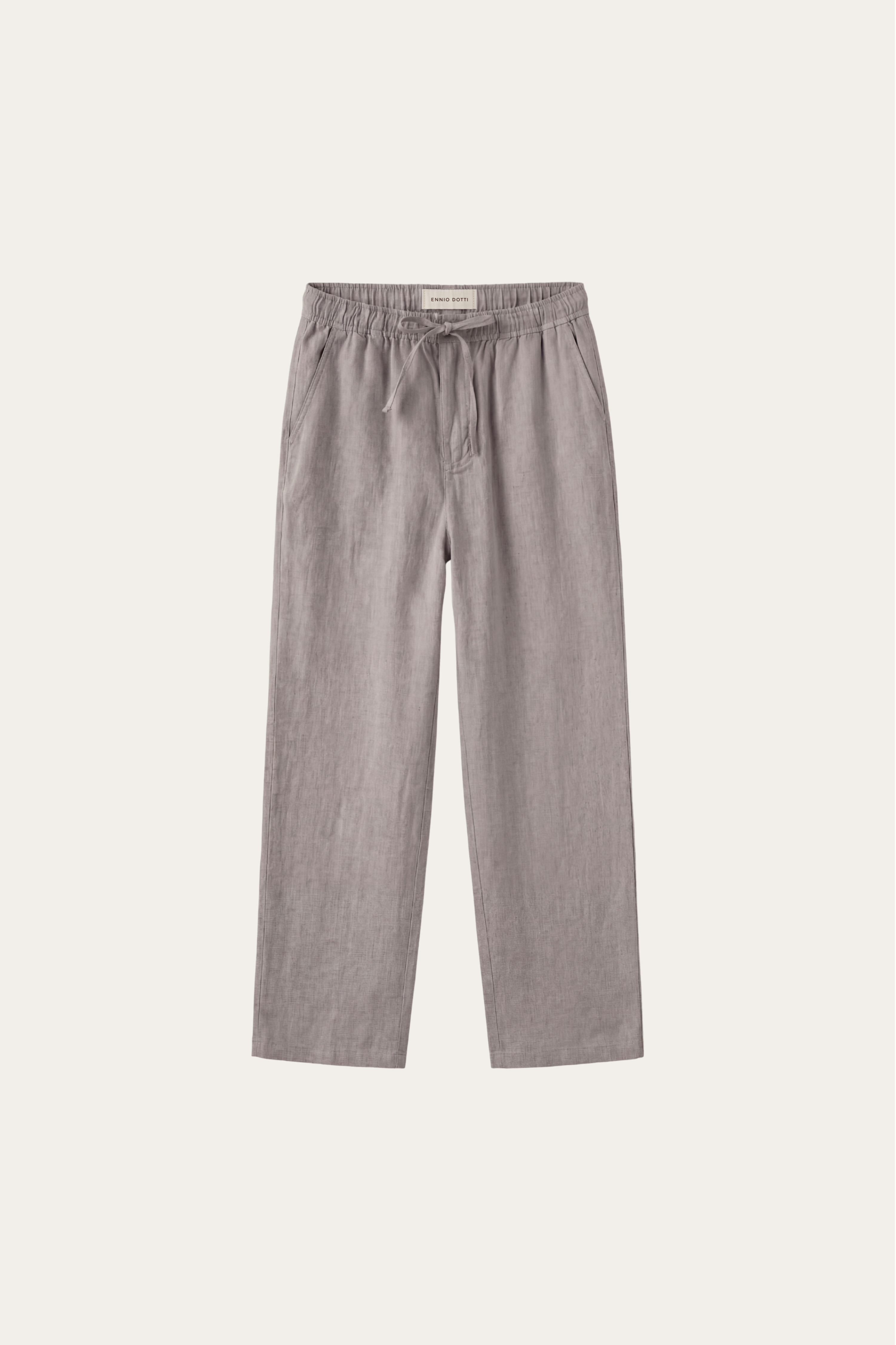 Catania Linen Pantalon Grey