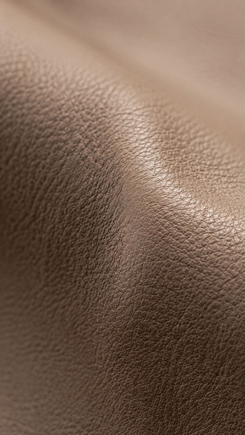 Dotti full-grain calf leather close-up