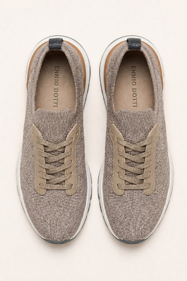 Avelino Mesh Runner Light Taupe