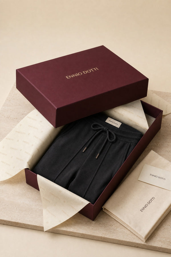 Sartore Cashmere Trousers Dark Grey