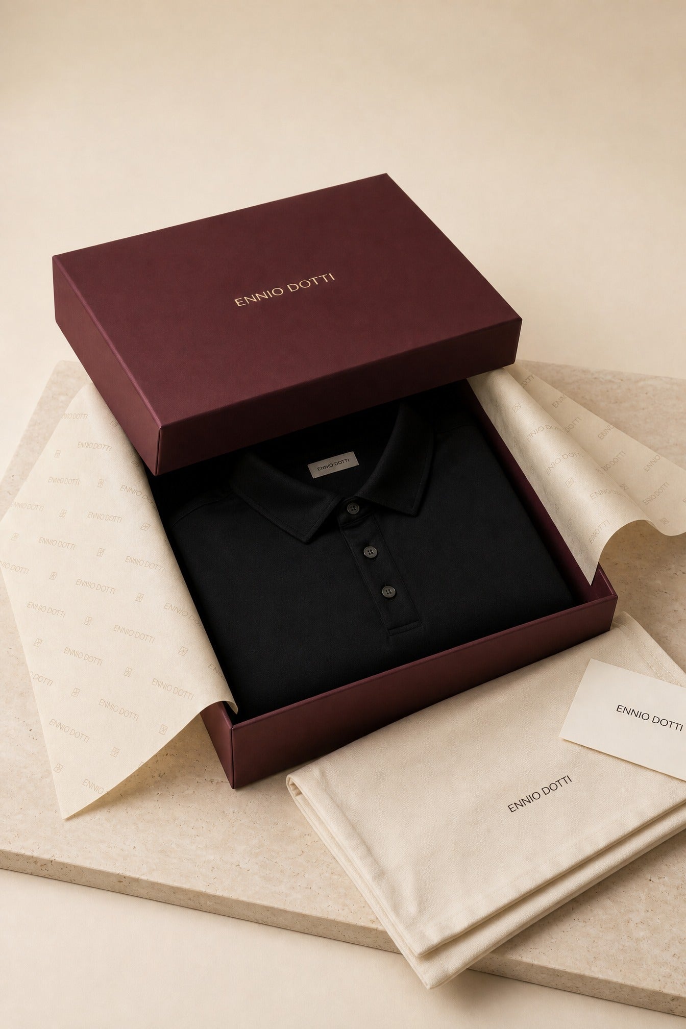 Eterna Polo Black
