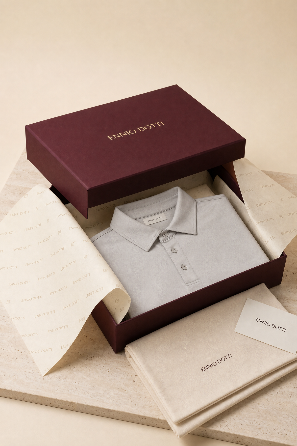 Eterna Polo Grey