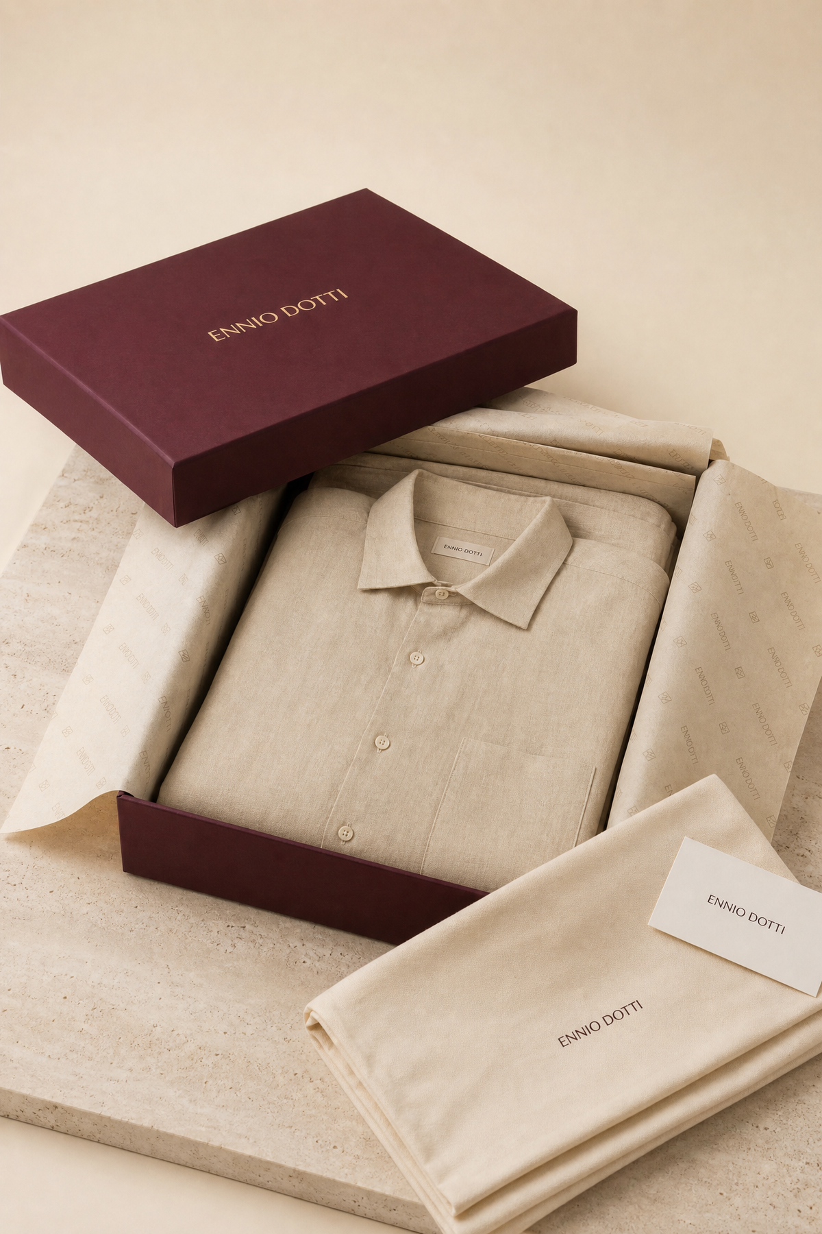 Positano Linen Shirt Sand