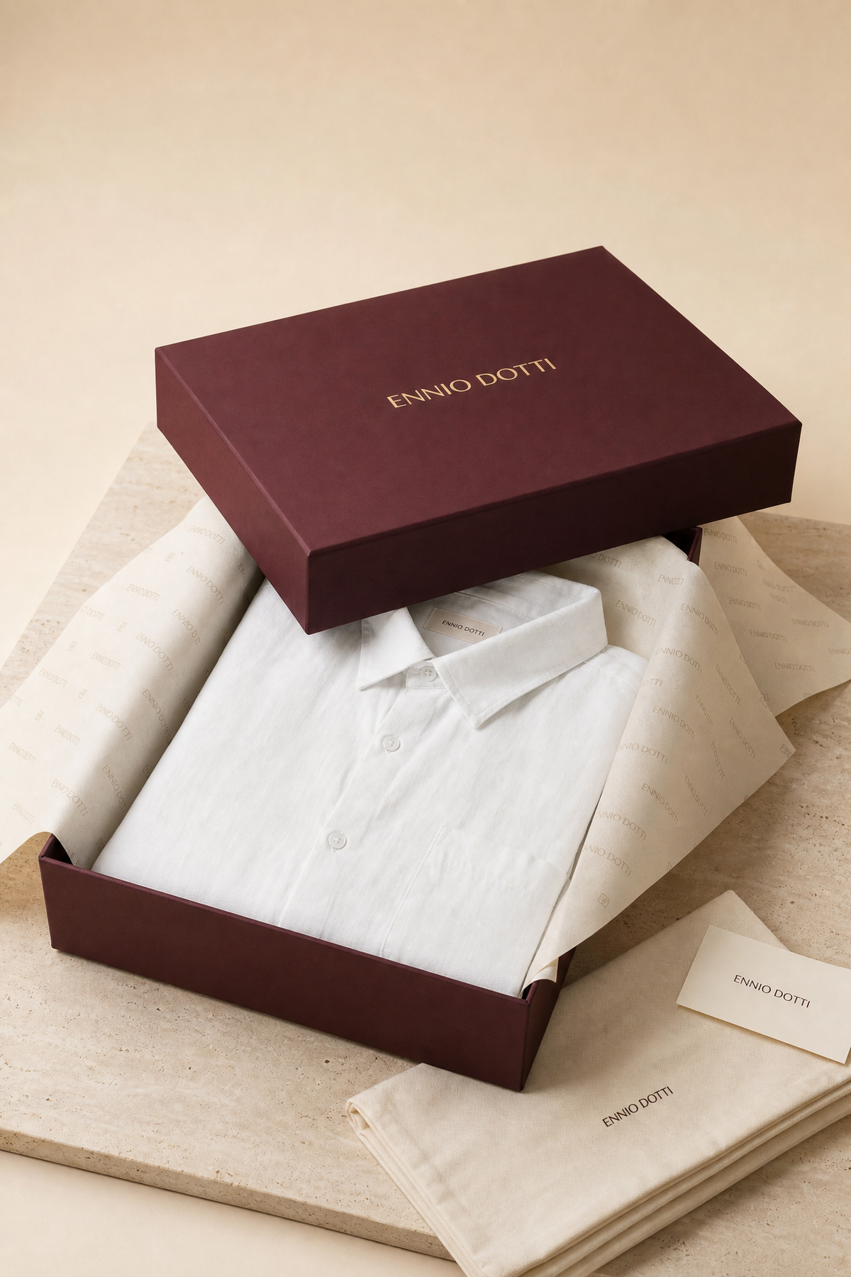 Torino Linen Shirt White