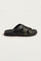Tuscana Sandal Black/Olive Green