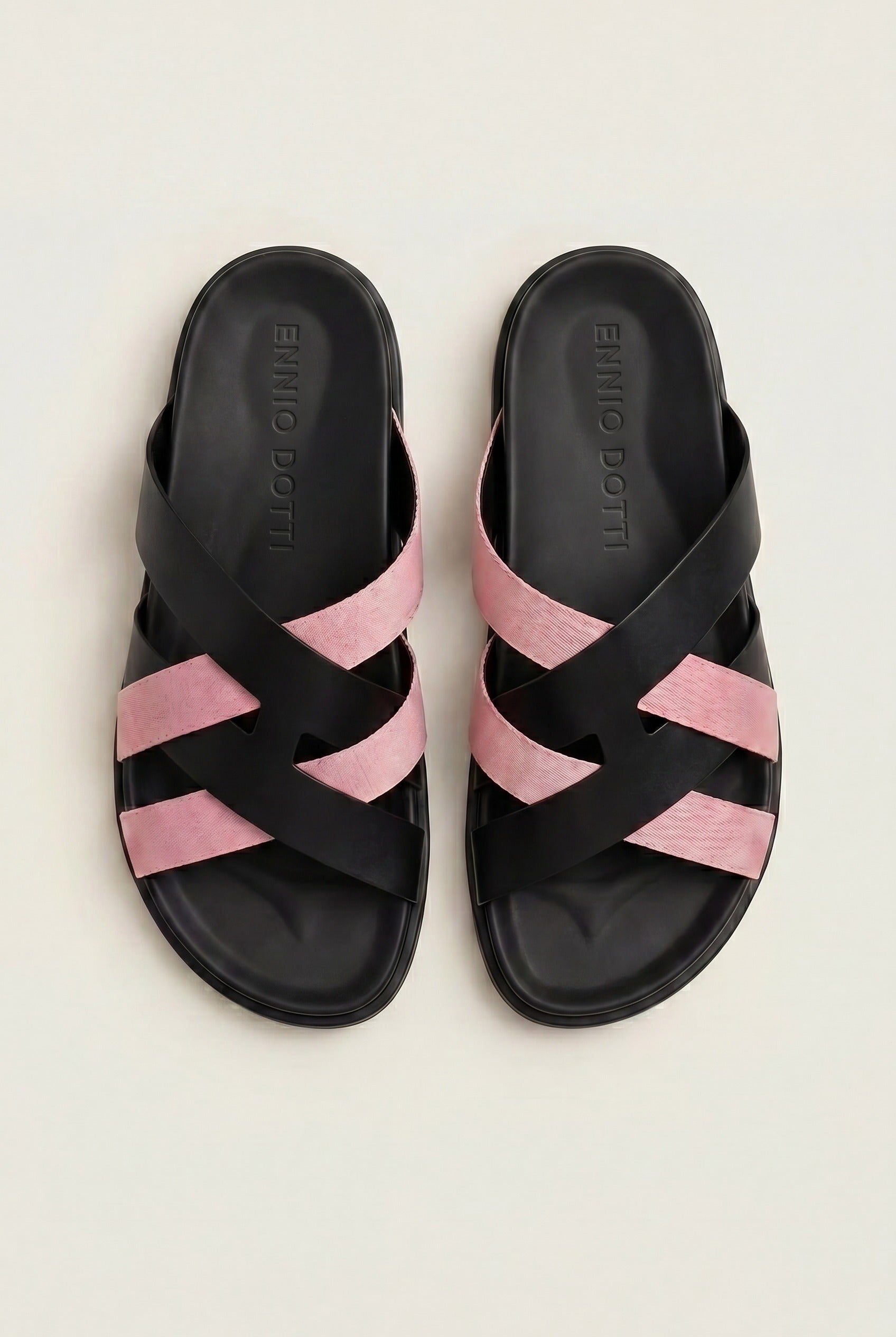 Tuscana Sandal Black/Pink