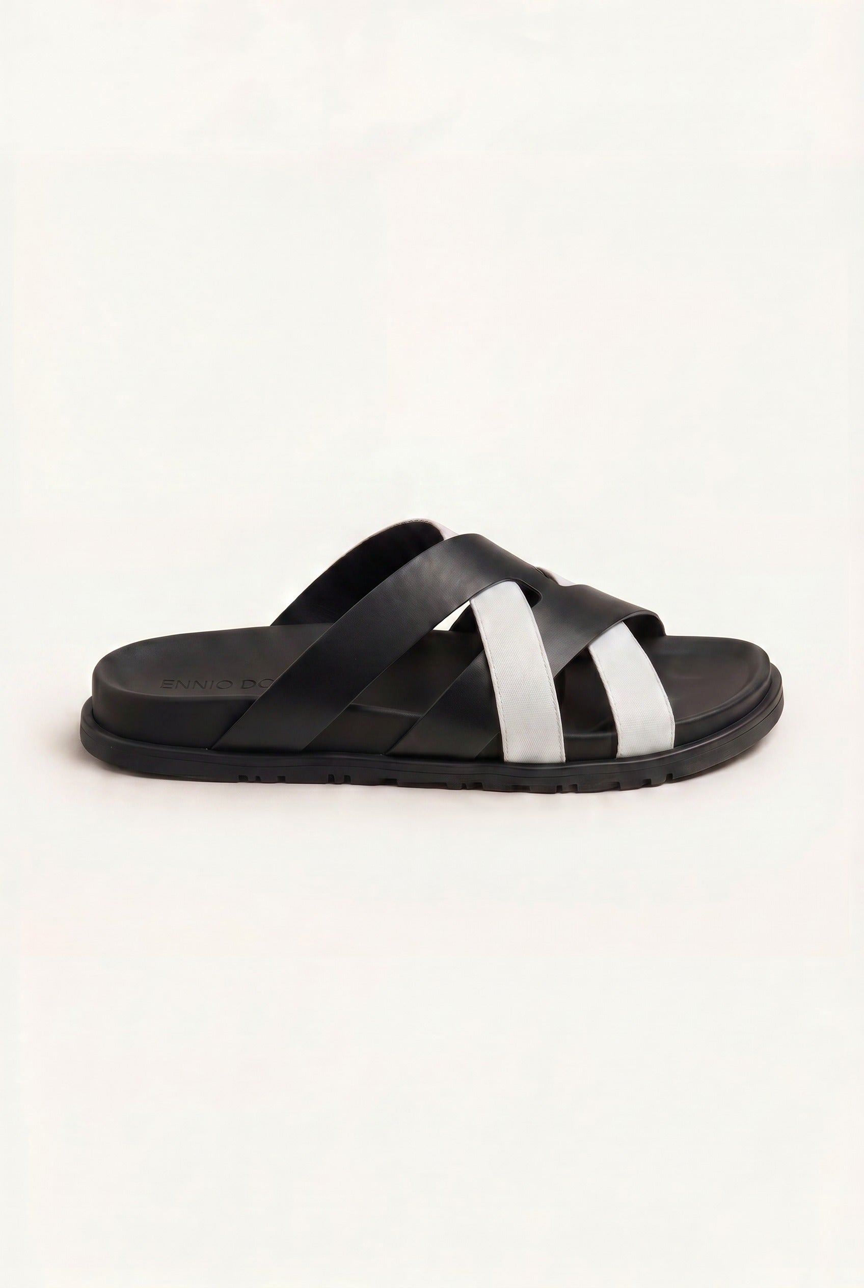 Tuscana Sandal Black/White