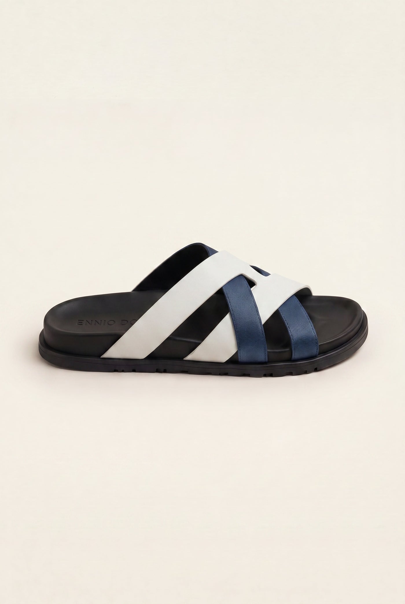 Tuscana Sandal White/Navy