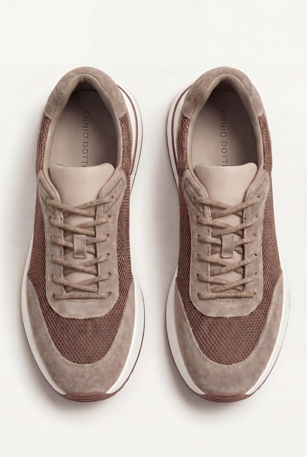 Rivaro Mesh Sneaker Brown