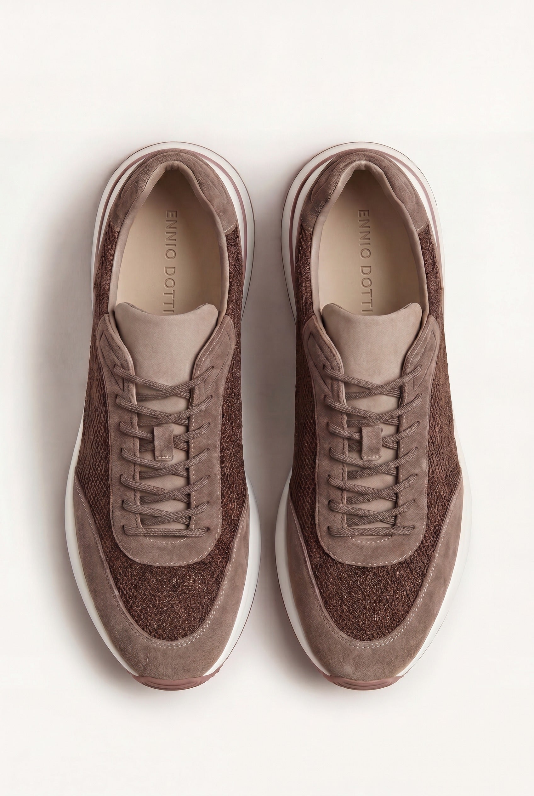Rivaro Mesh Sneaker Dark Brown