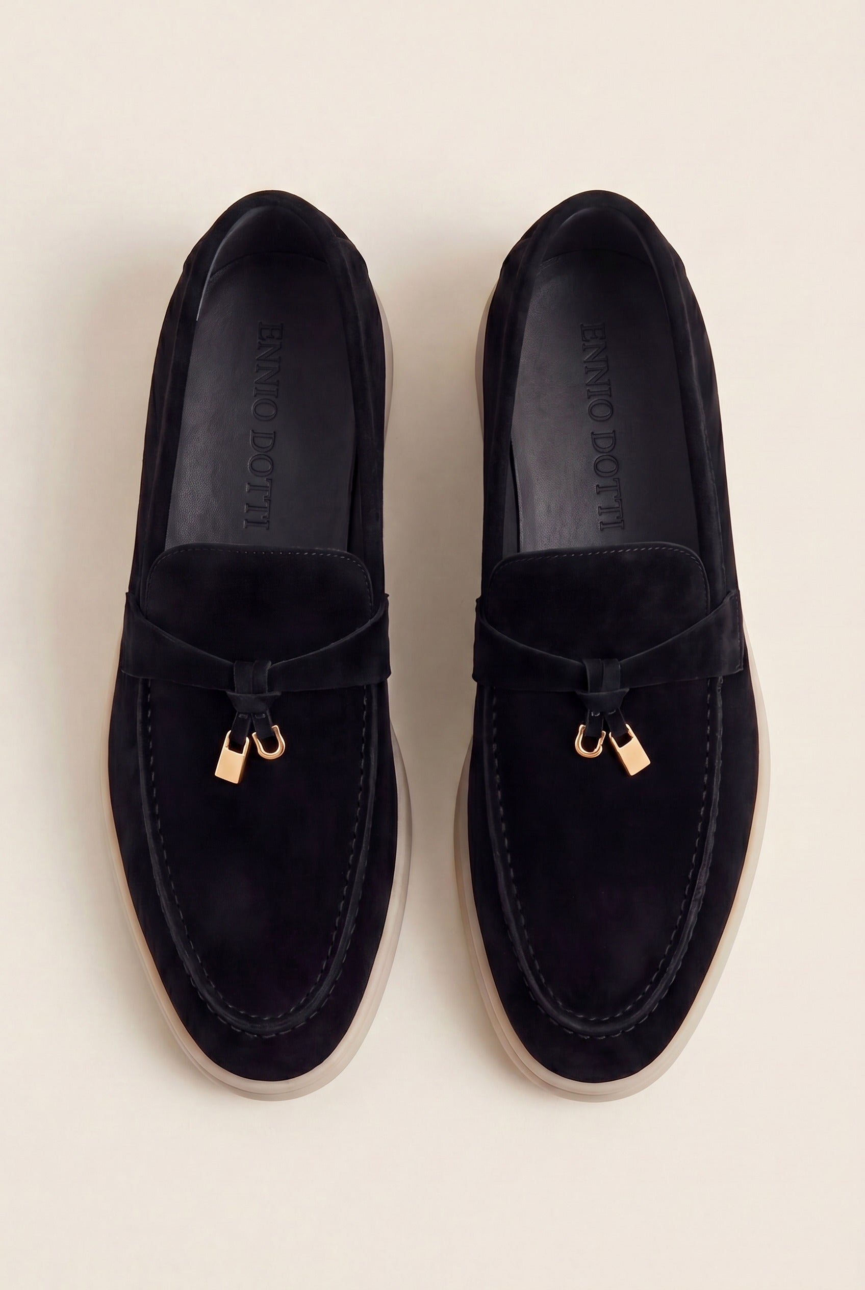 Leonis Buckle Loafer Black