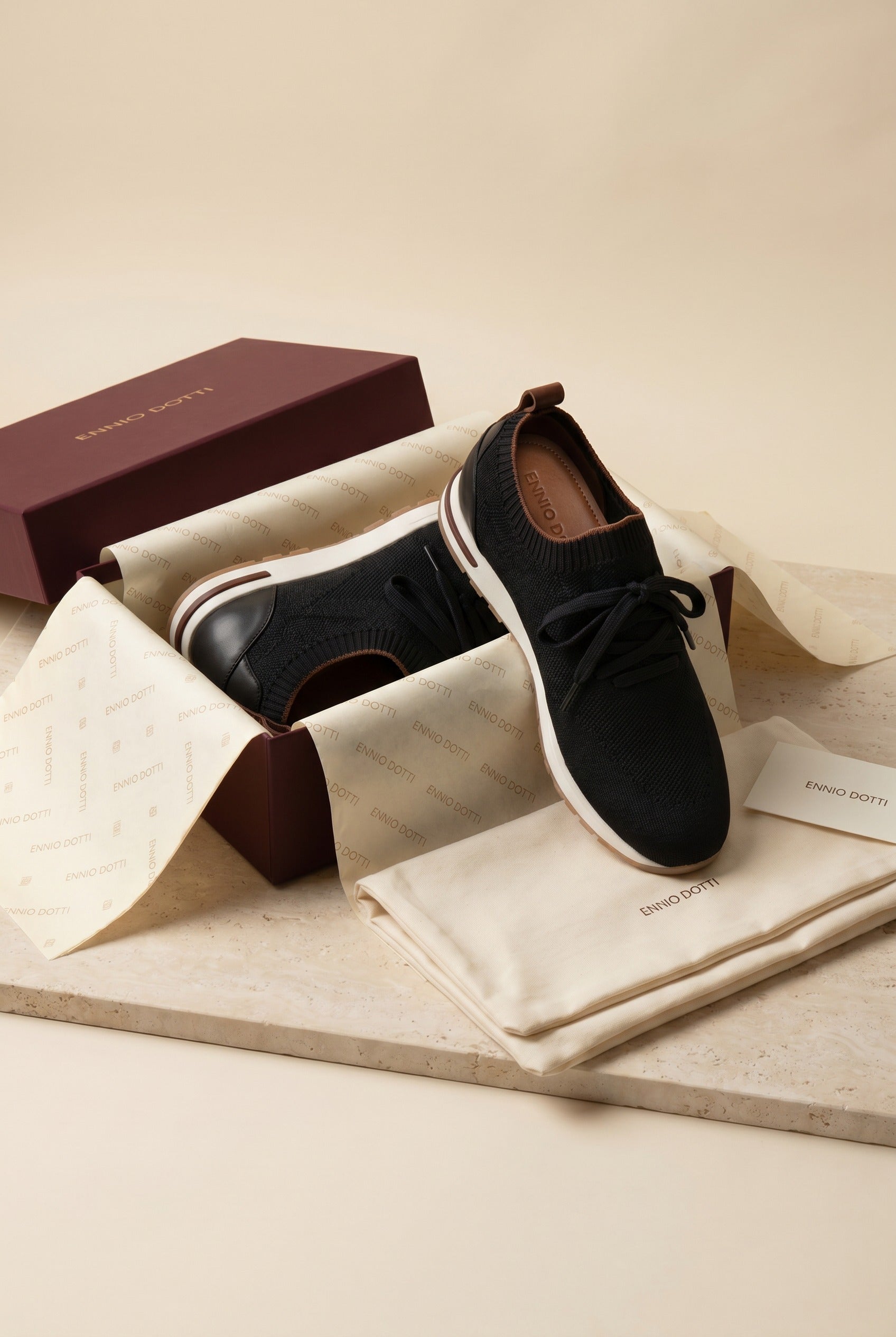 Solano Mesh Slip-On Black