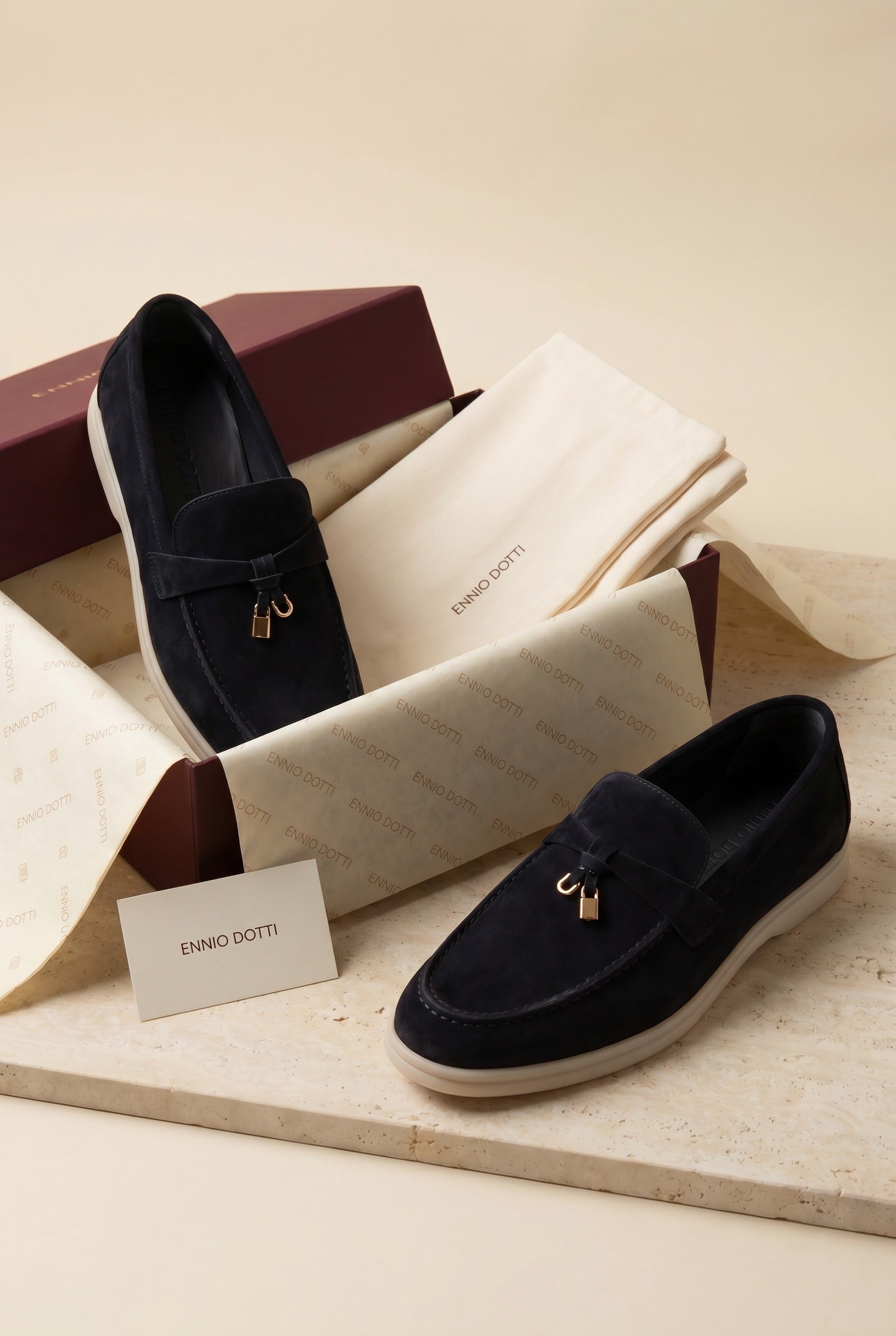 Leonis Buckle Loafer Black