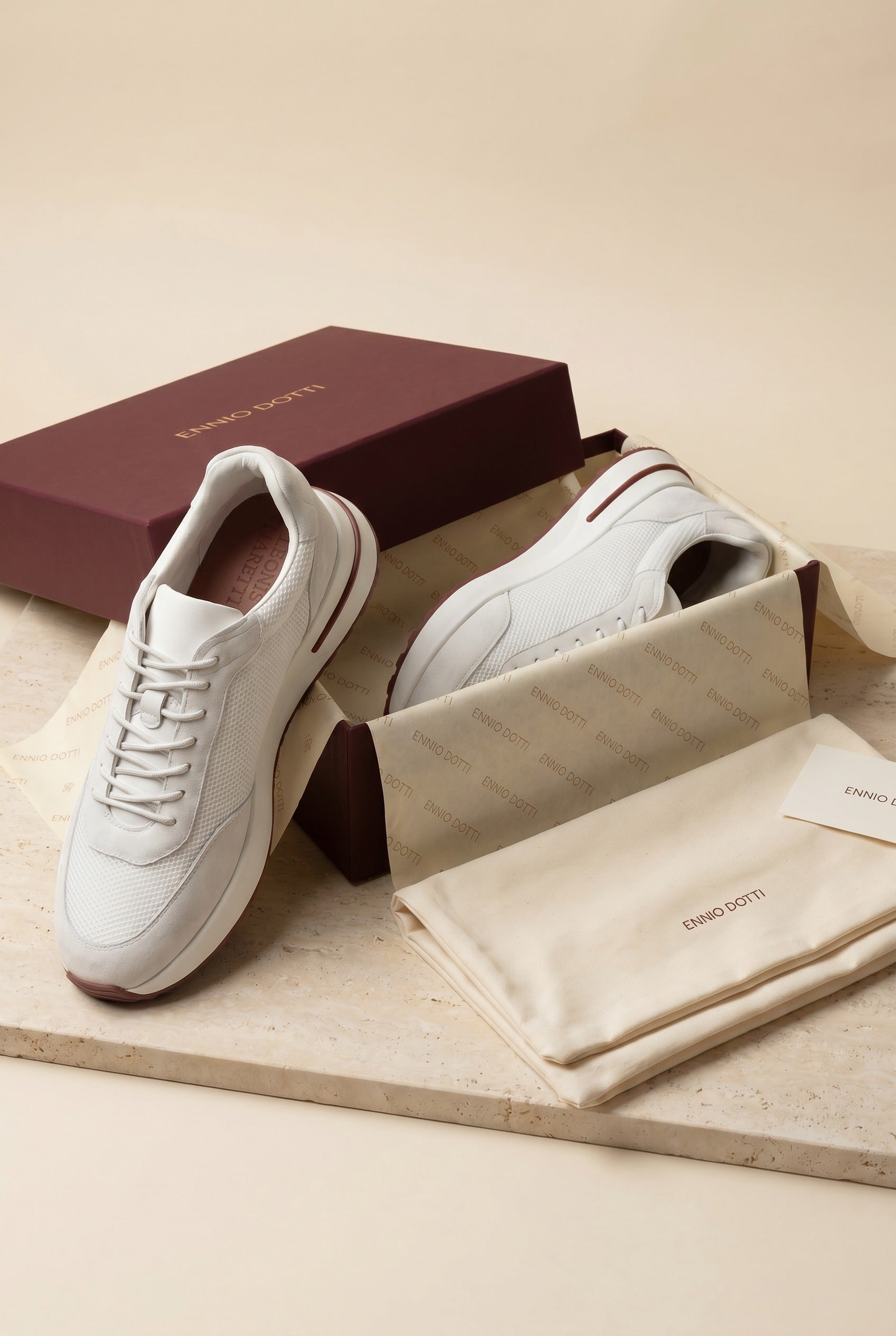 Rivaro Mesh Sneaker White