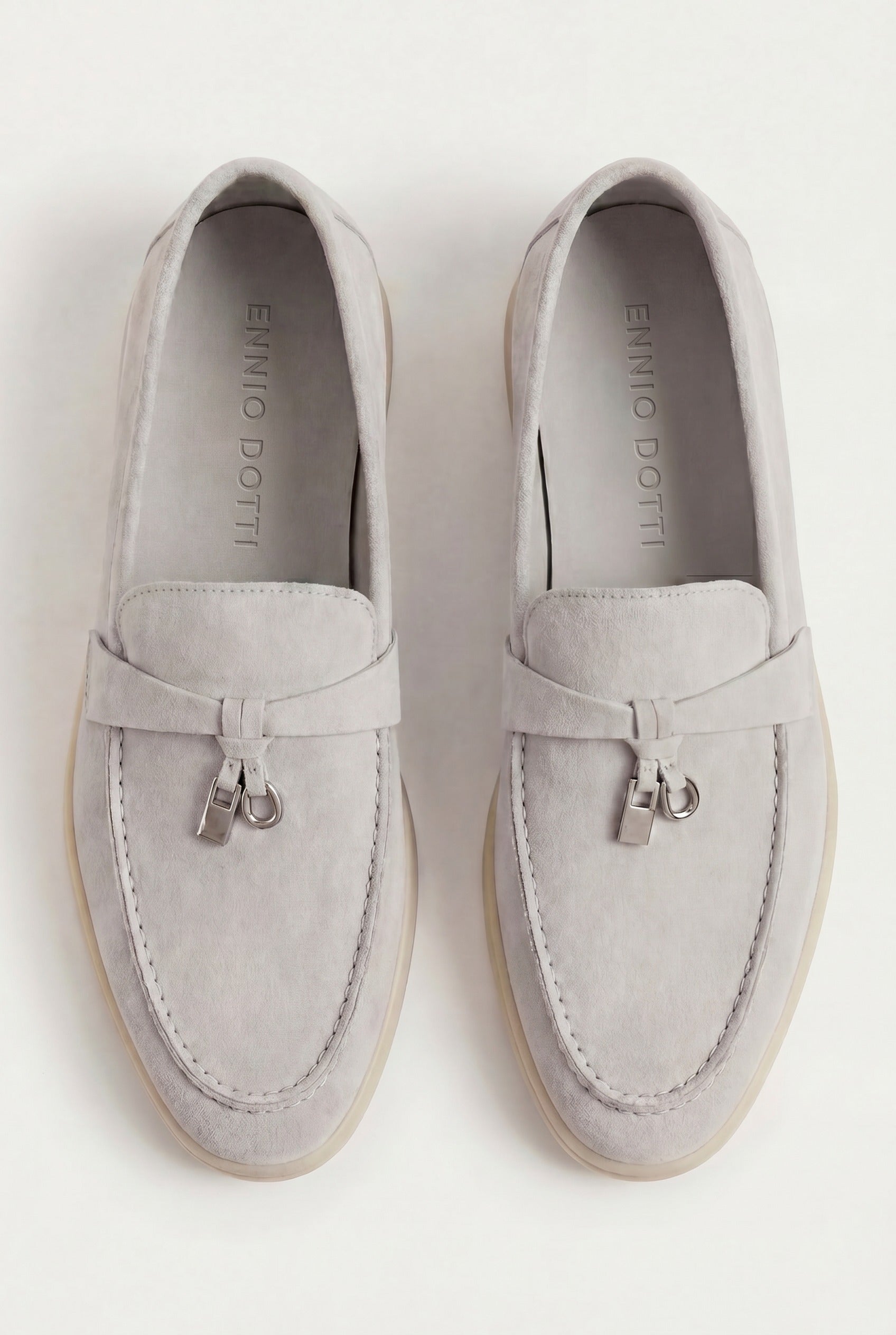 Leonis Buckle Loafer Ice Grey