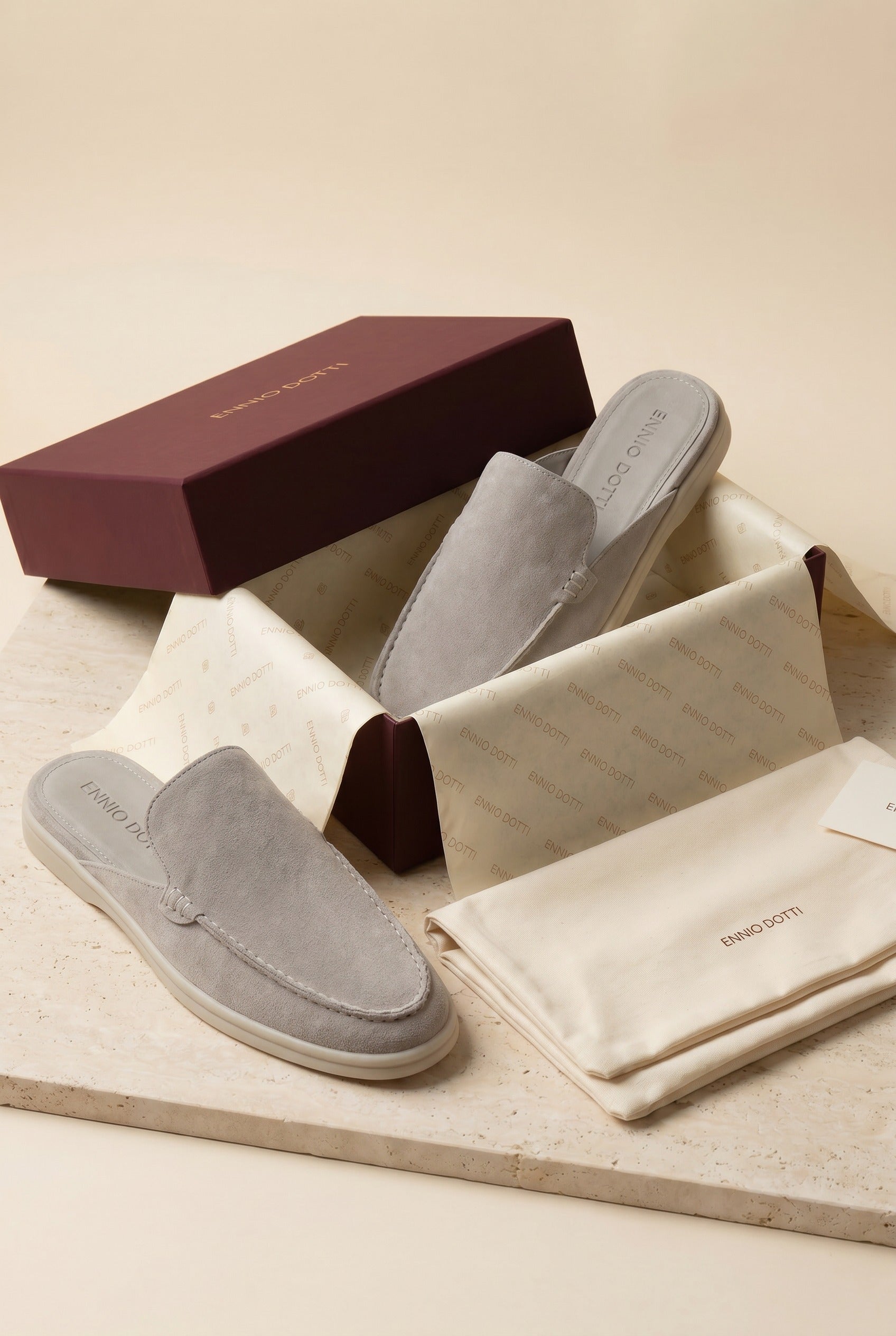 Maretti Mule Light Grey