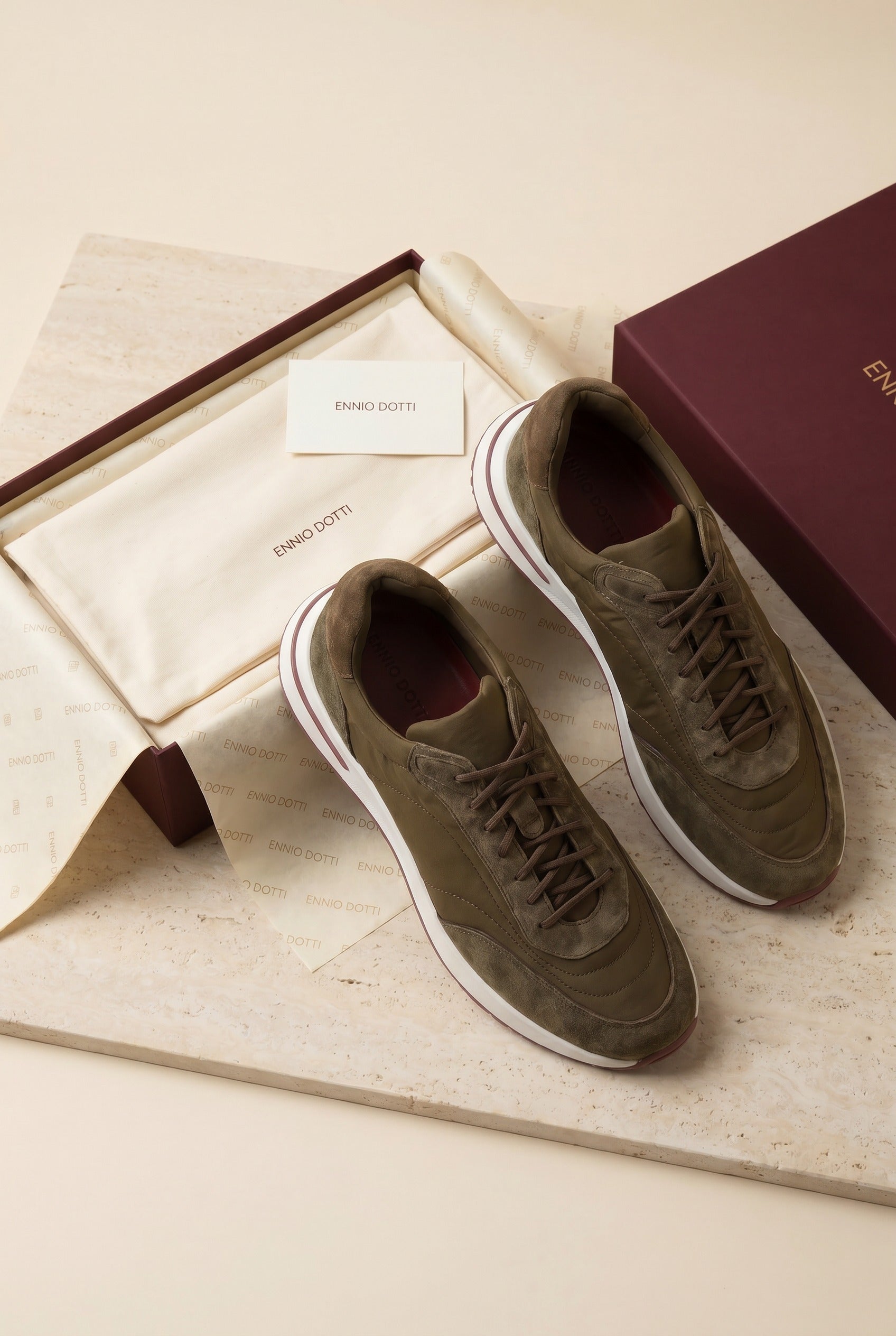 Rivaro Sneaker Khaki Green