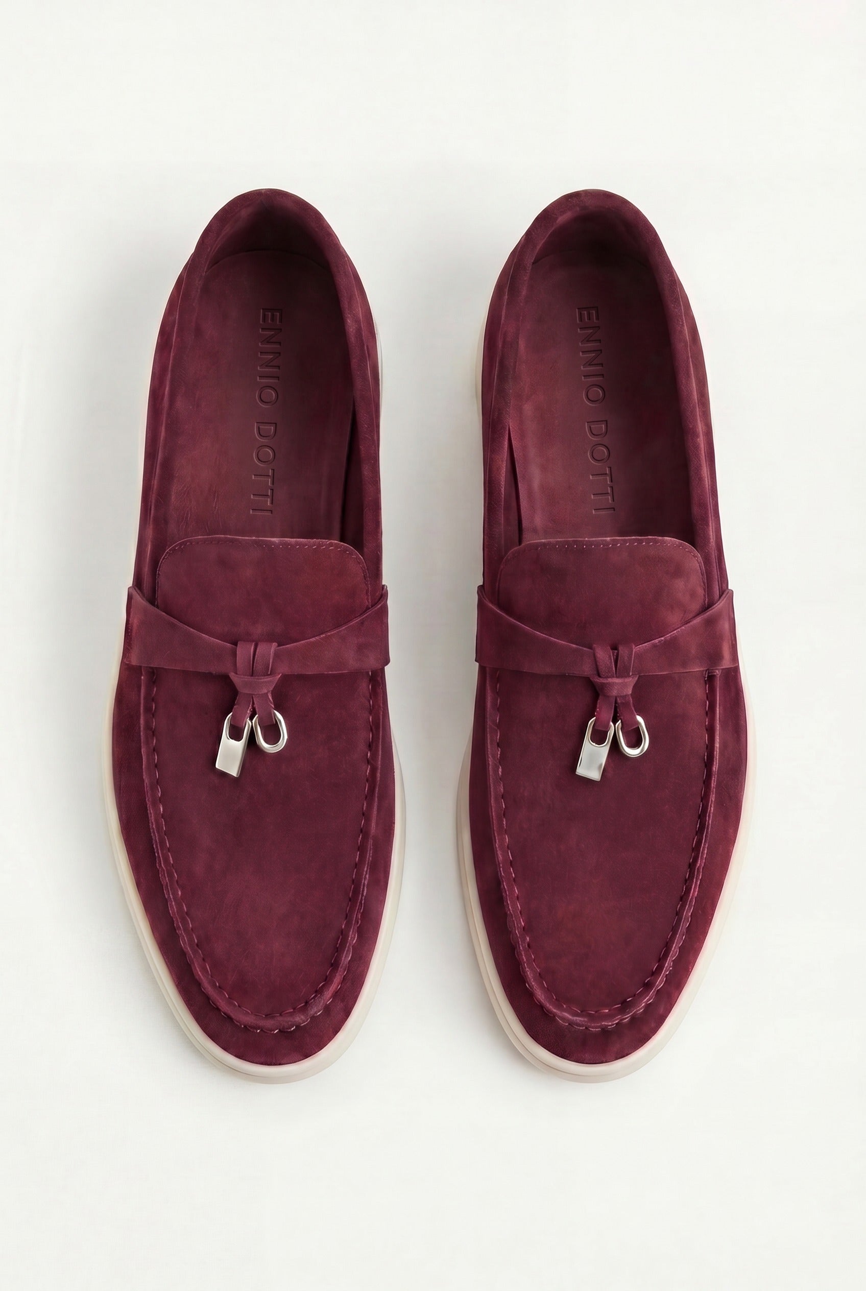 Leonis Buckle Loafer Burgundy Wine