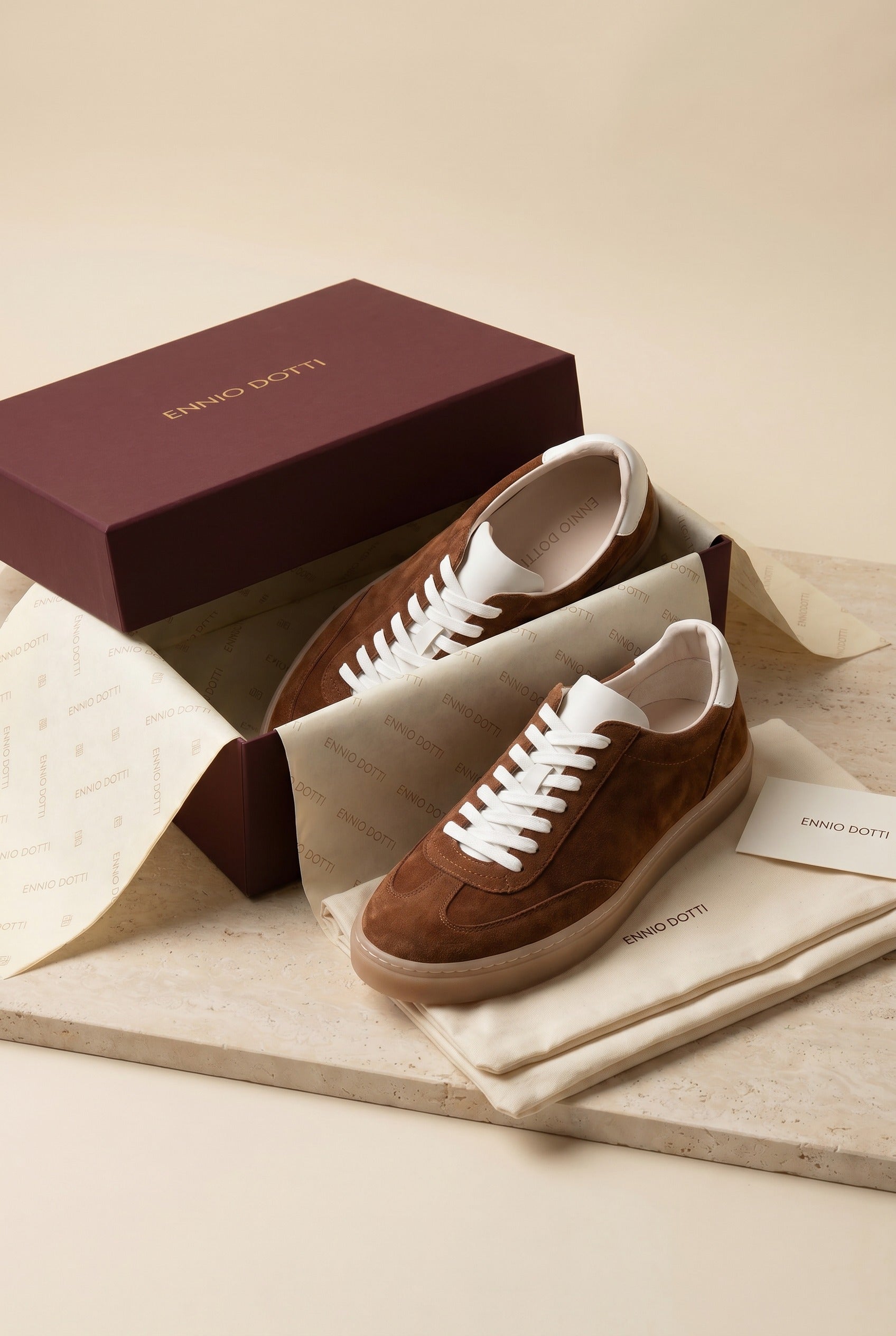Lucca Summer Walk Sneaker Brown