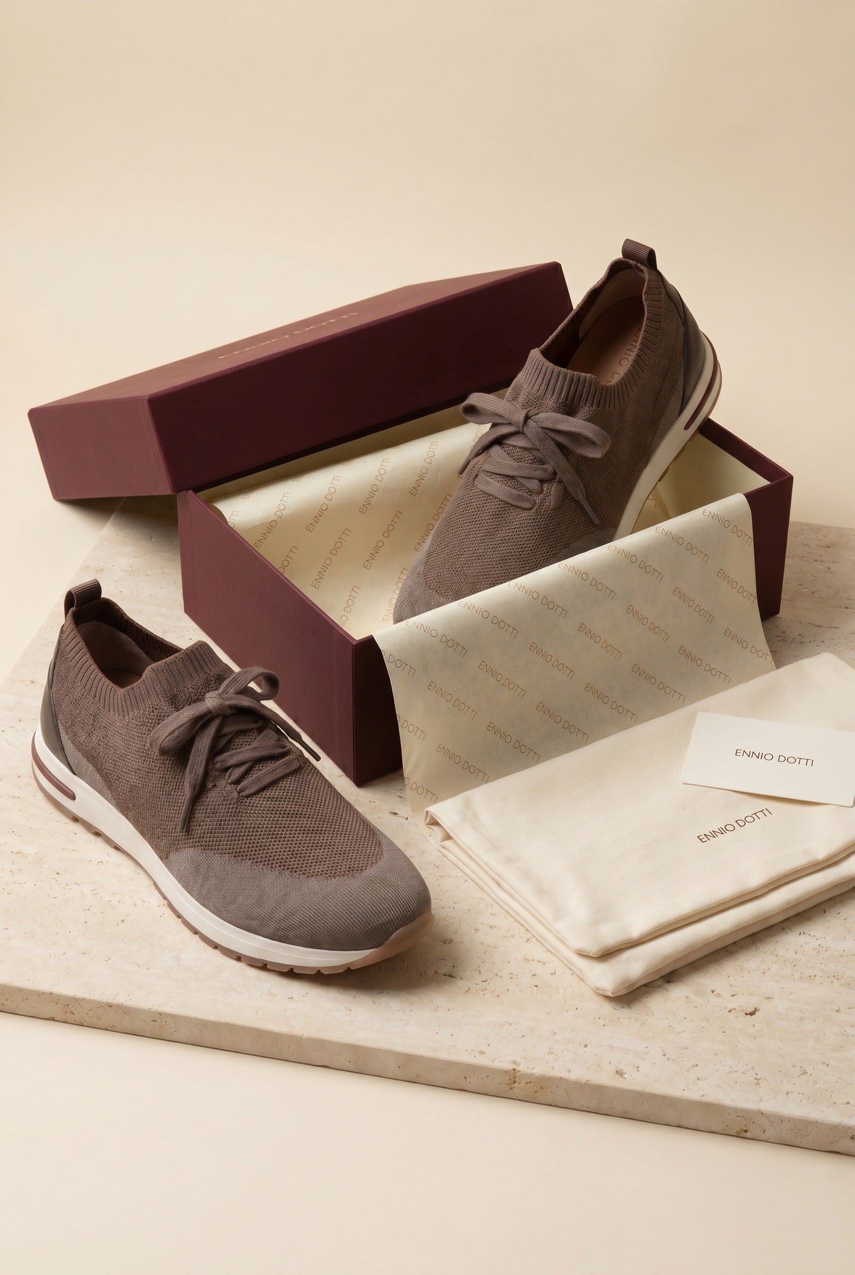 Solano Mesh Slip-On Brown