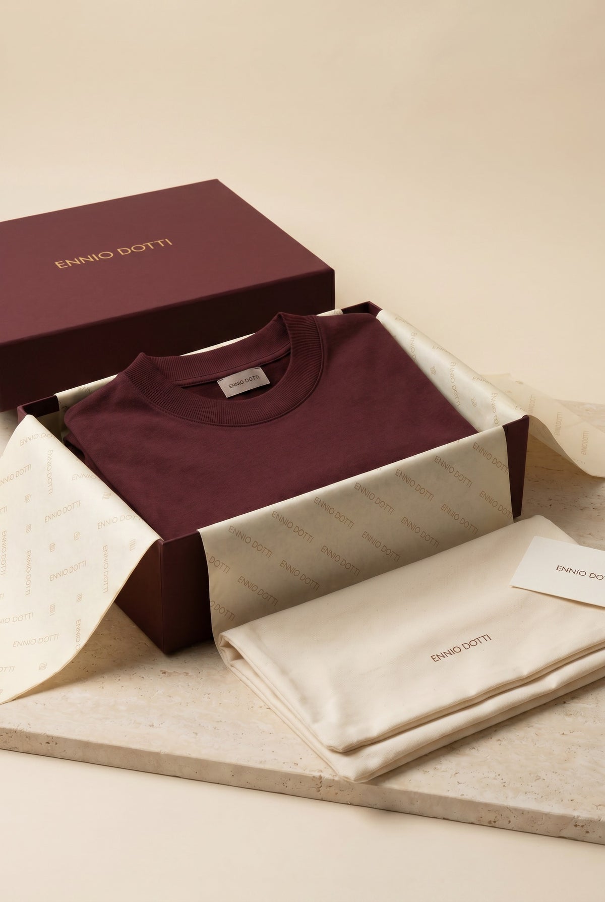 Eterna Tee Burgundy