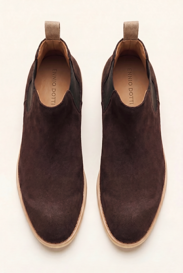 Lerano Chelsea Boots Dark Brown
