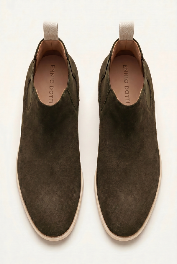 Lerano Chelsea Boots Dark Olive