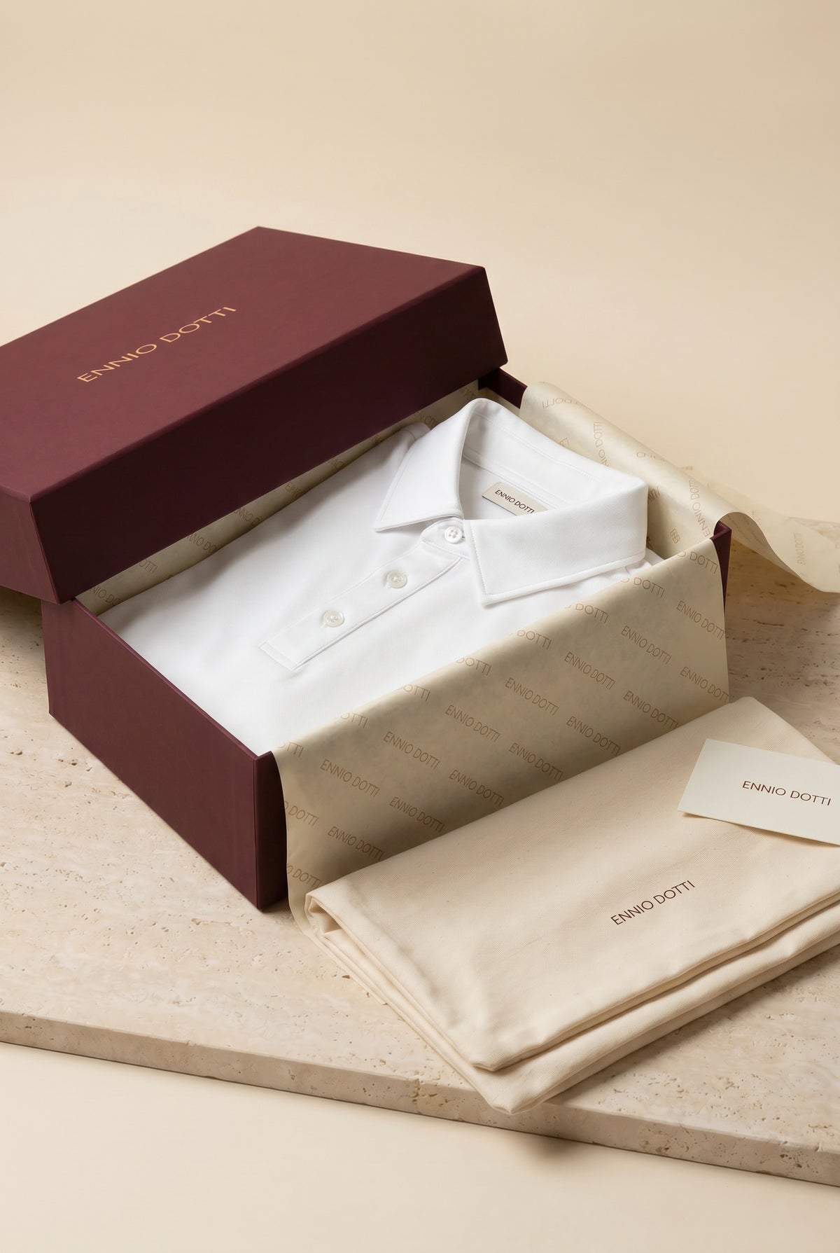 Eterna Polo White