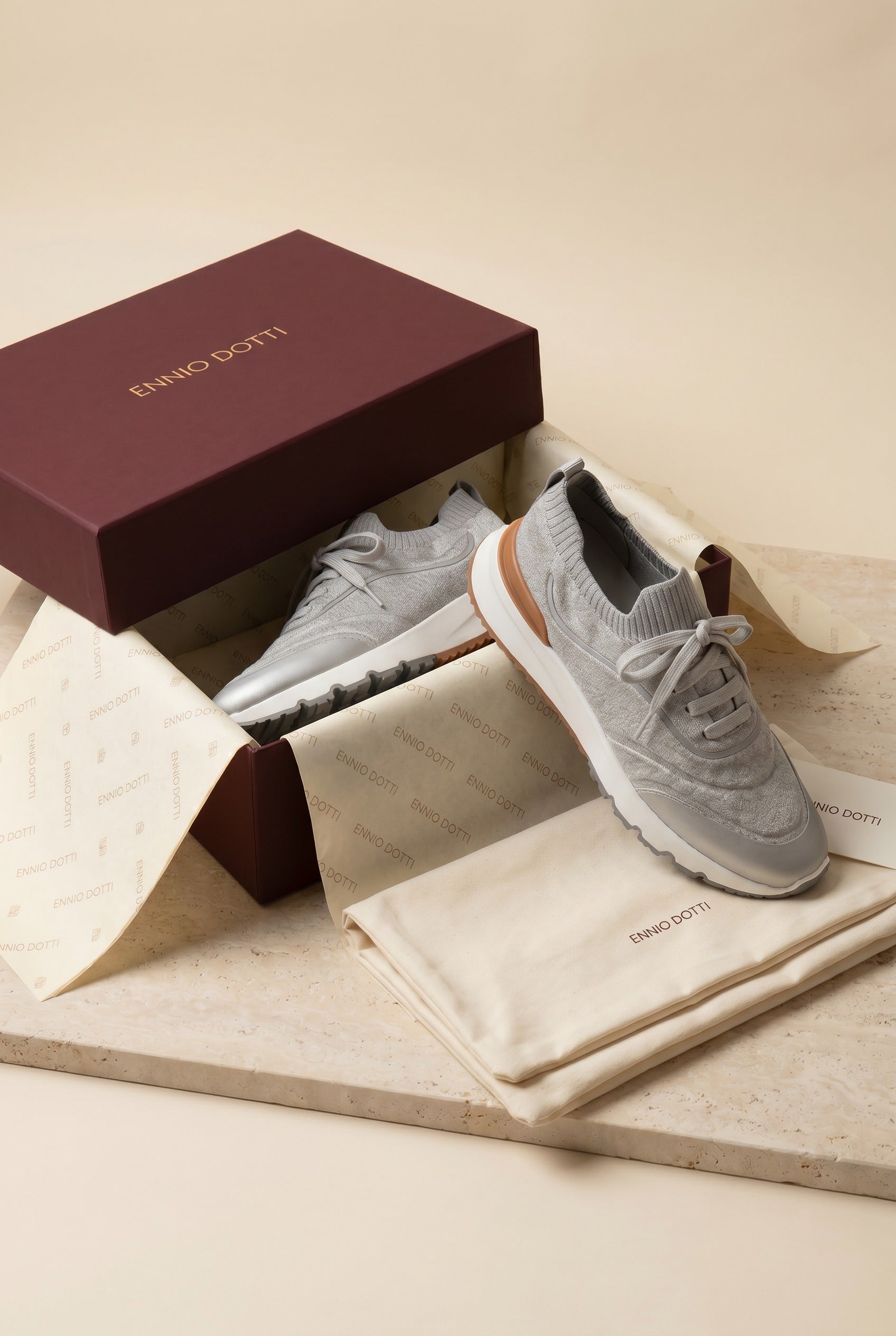 Montero Mesh Sneaker Silver