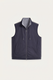 Ennio Reversible Vest Navy