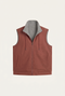 Ennio Reversible Vest Terracotta