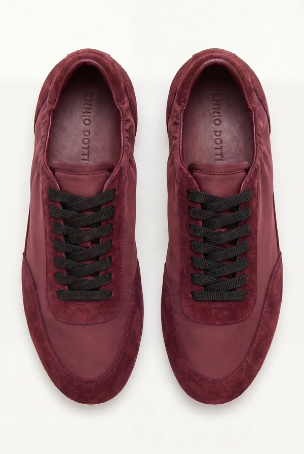 Averno Low Sneakers Burgundy