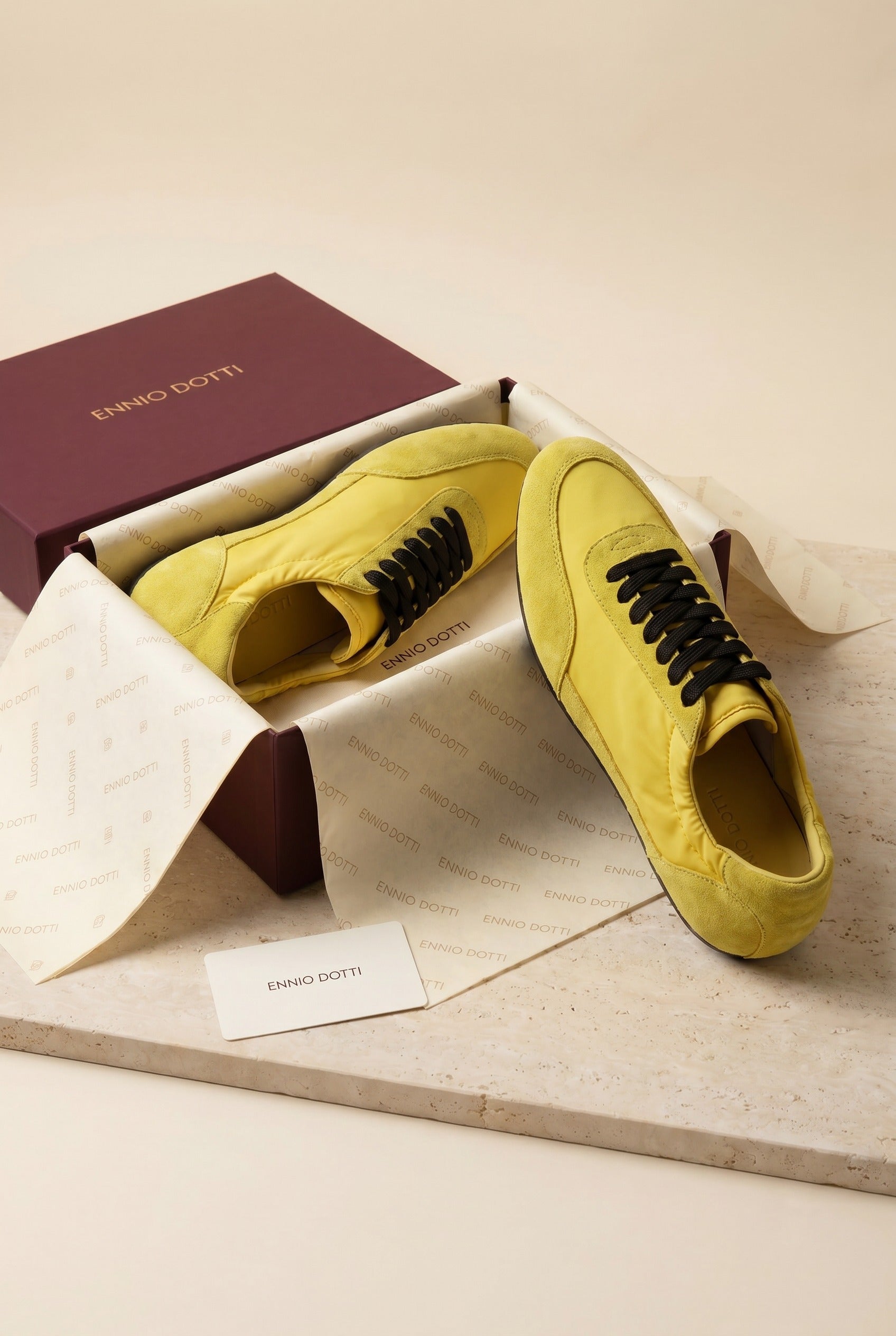 Averno Low Sneakers Yellow