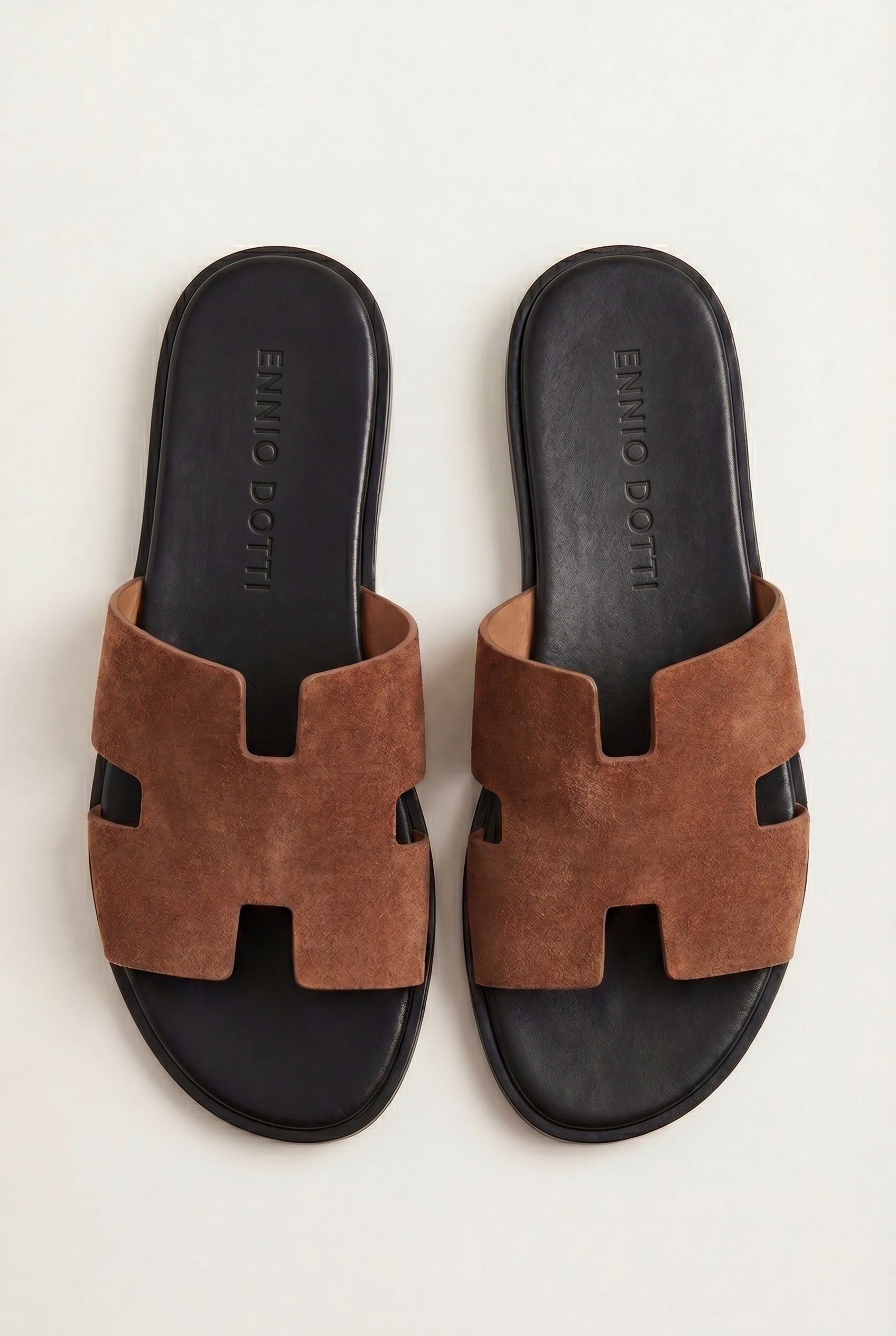 Matera Suede Sandal Brown