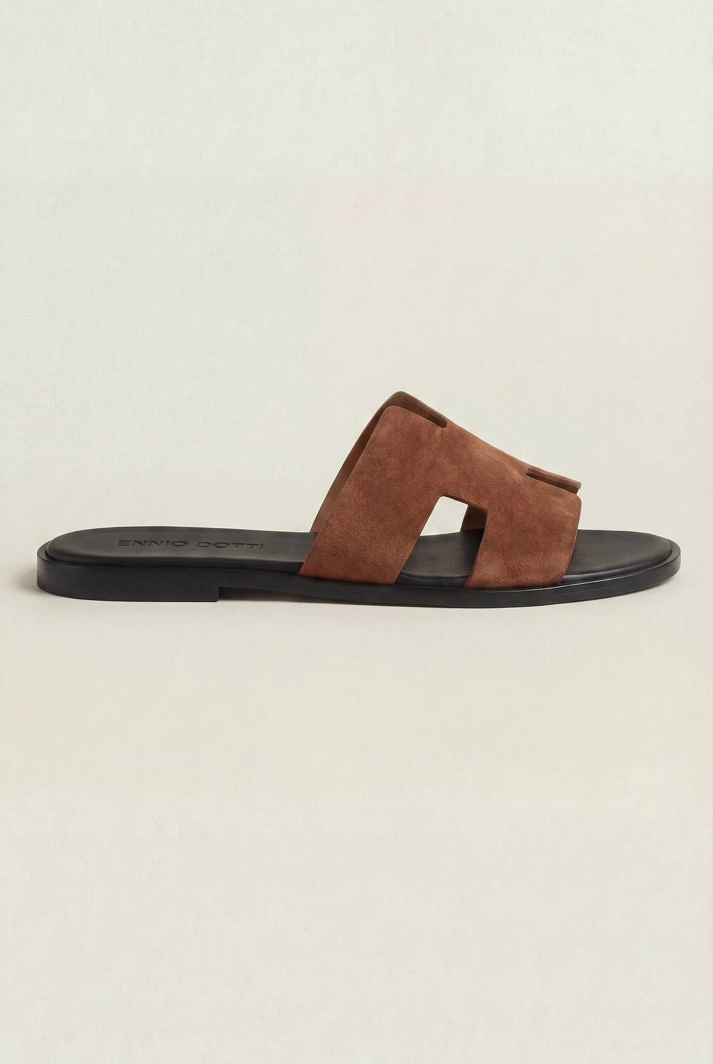 Matera Suede Sandal Brown