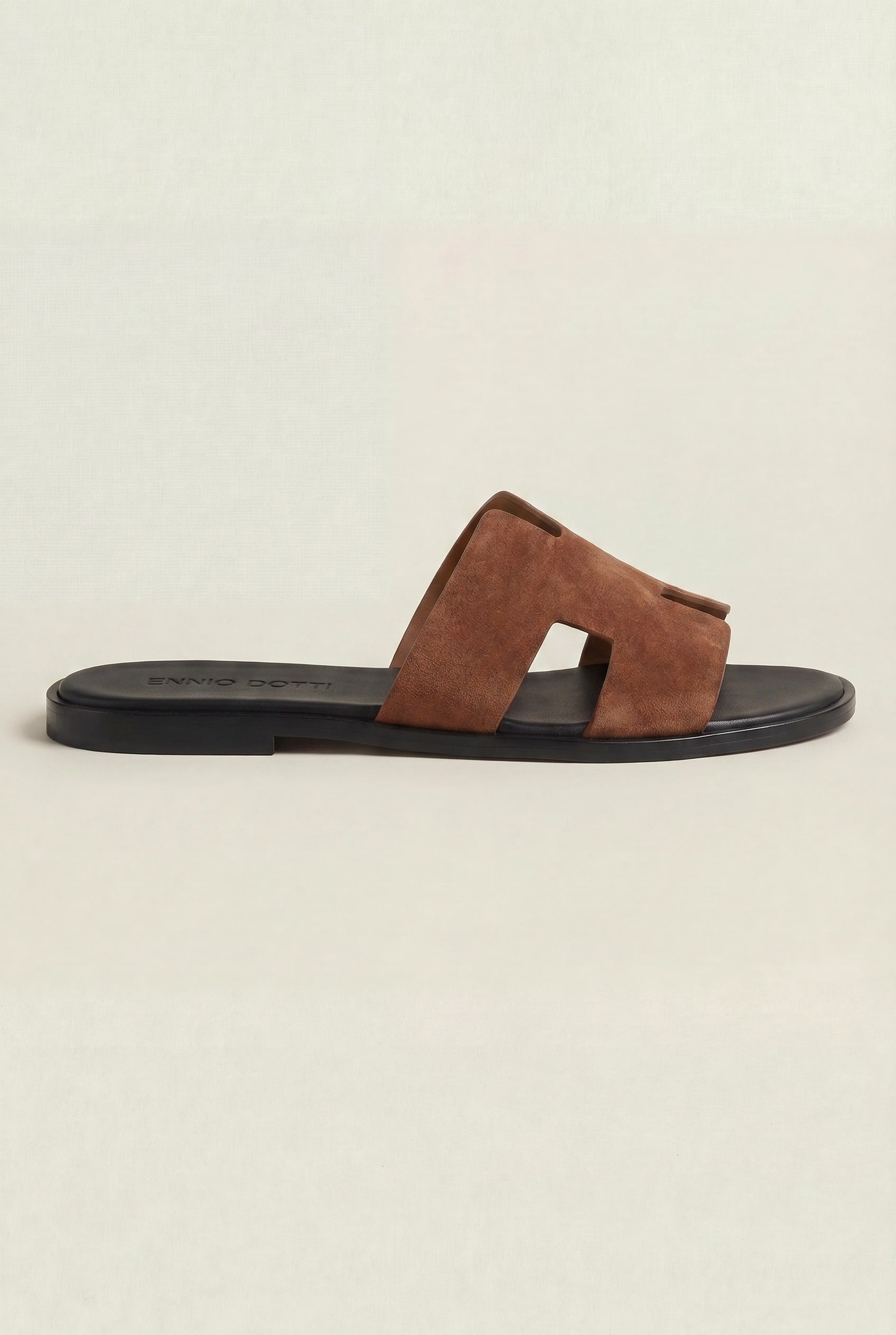 Matera Suede Sandal Brown