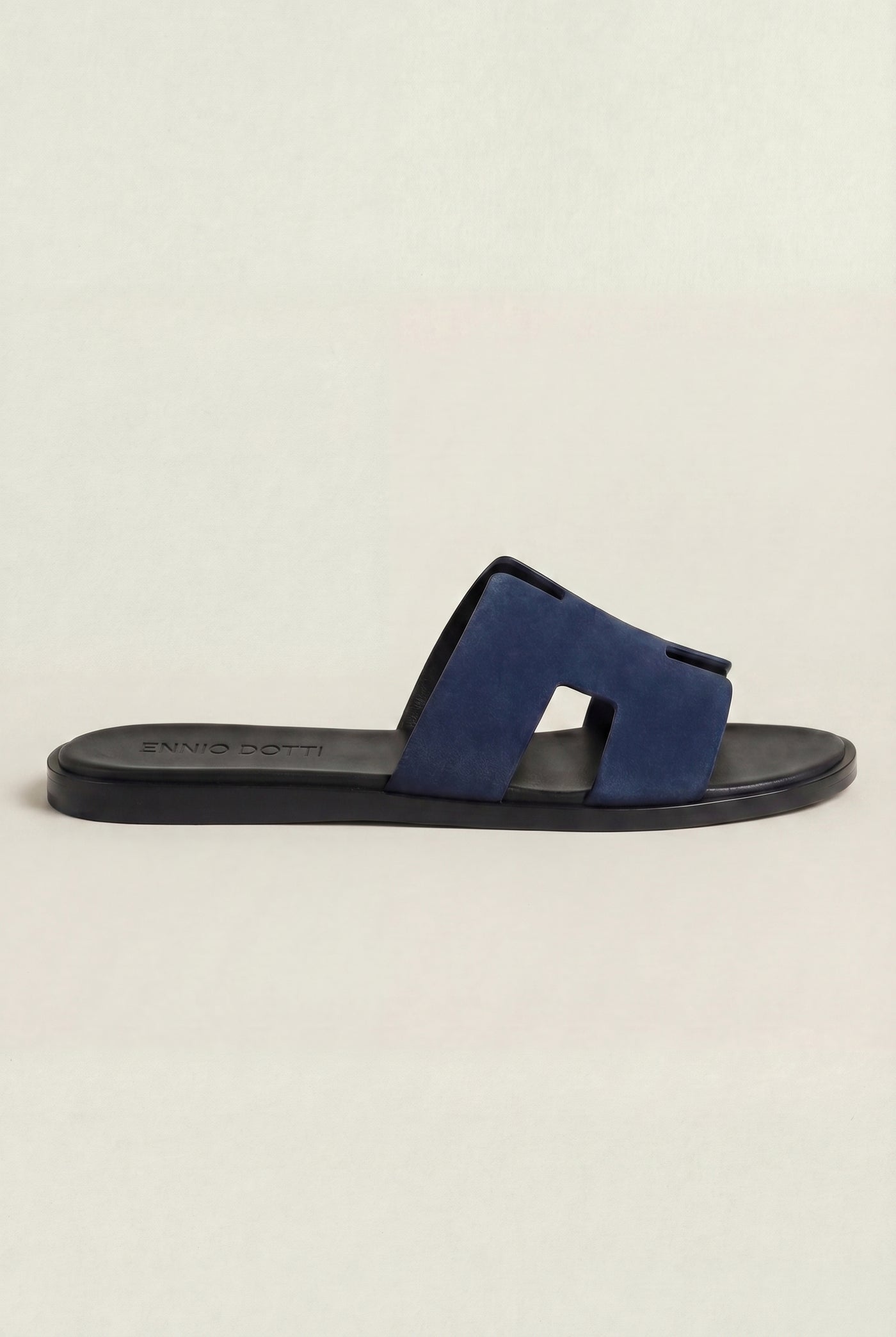 Matera Suede Sandal Navy