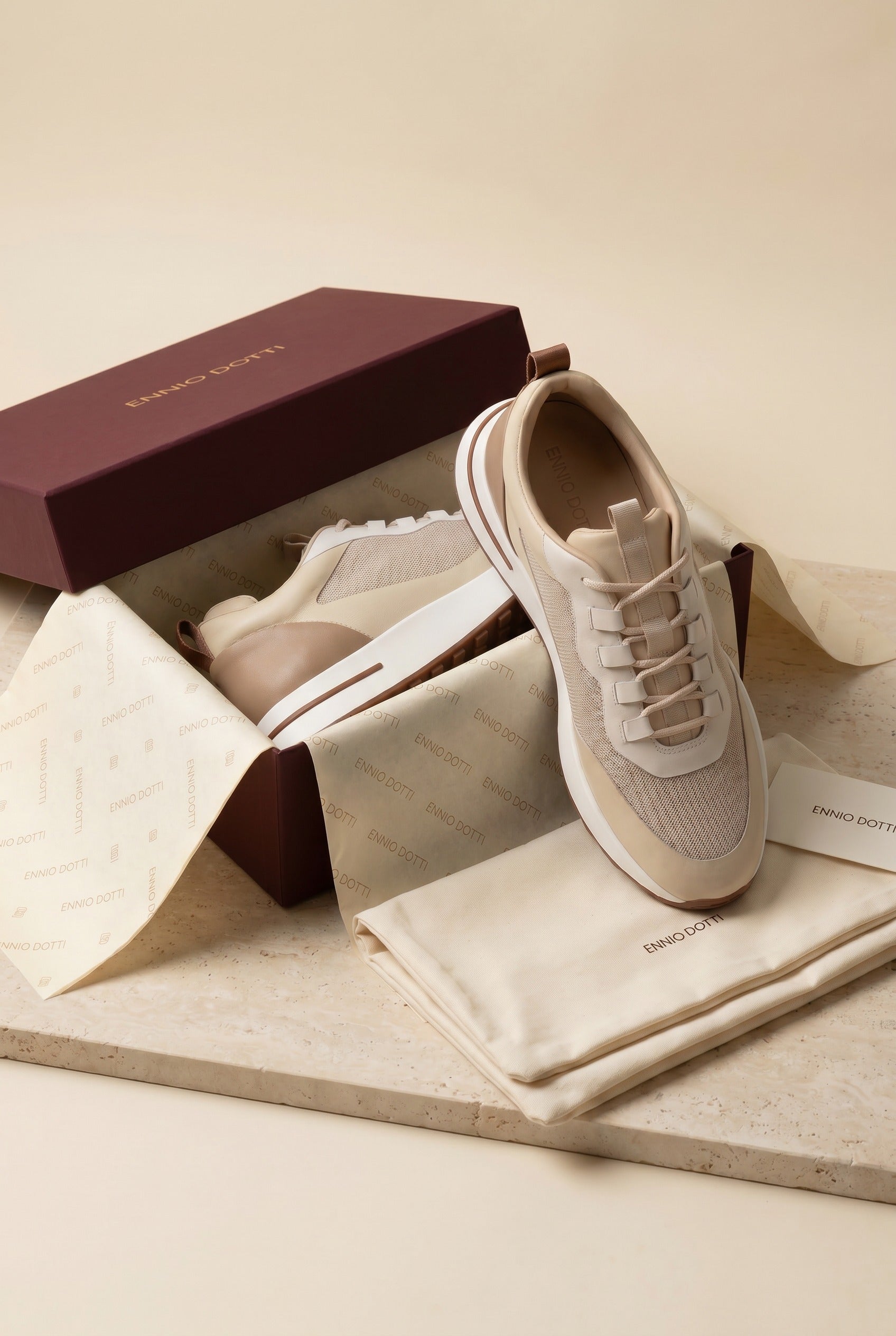 Maretti Sneaker Cream